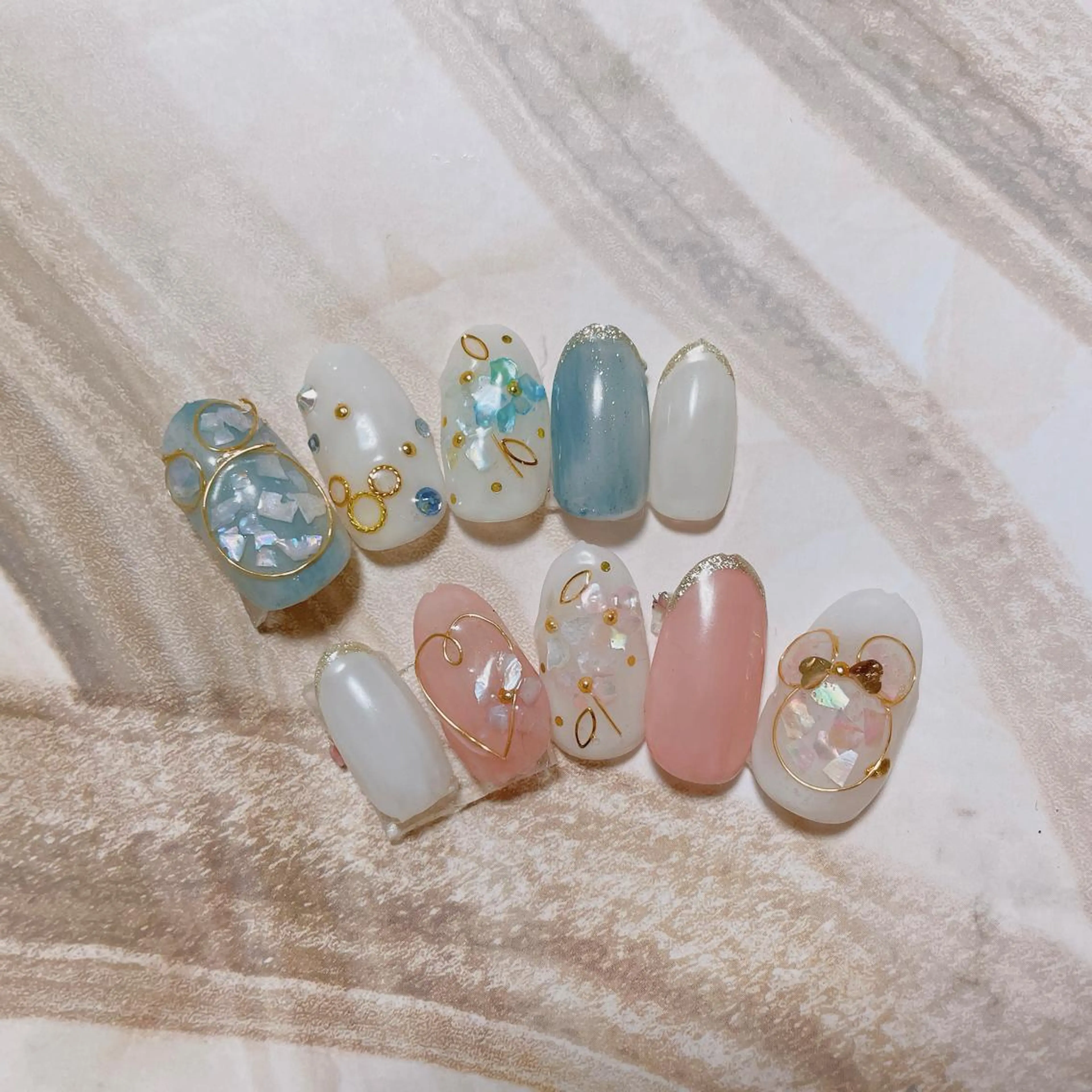 ネイル ハンドネイル nakamoto yuukaのネイルデザイン