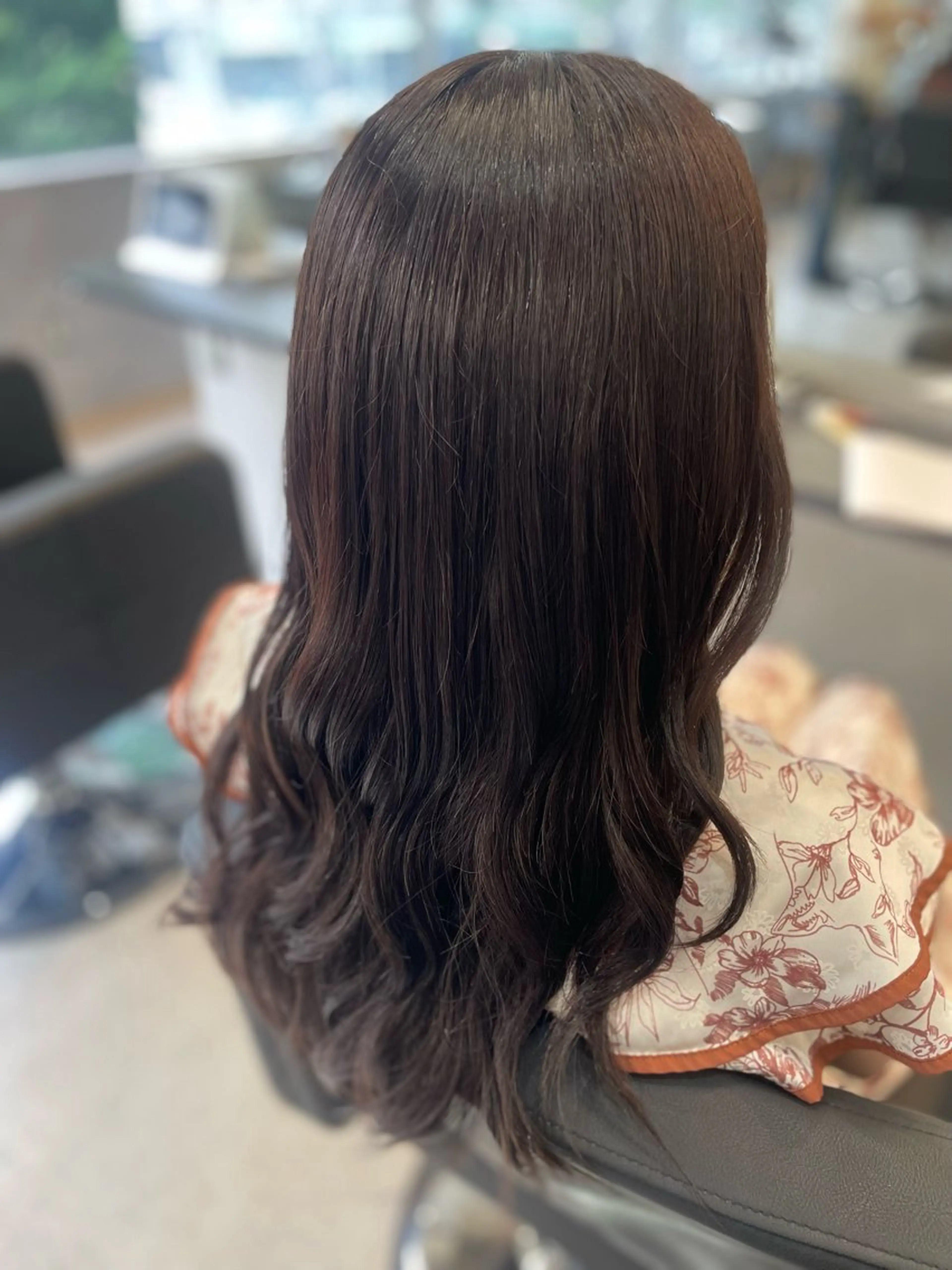 ロング カラー カット ヘアカラー トリートメント mahiro/ パーマ/メンズのヘアスタイル