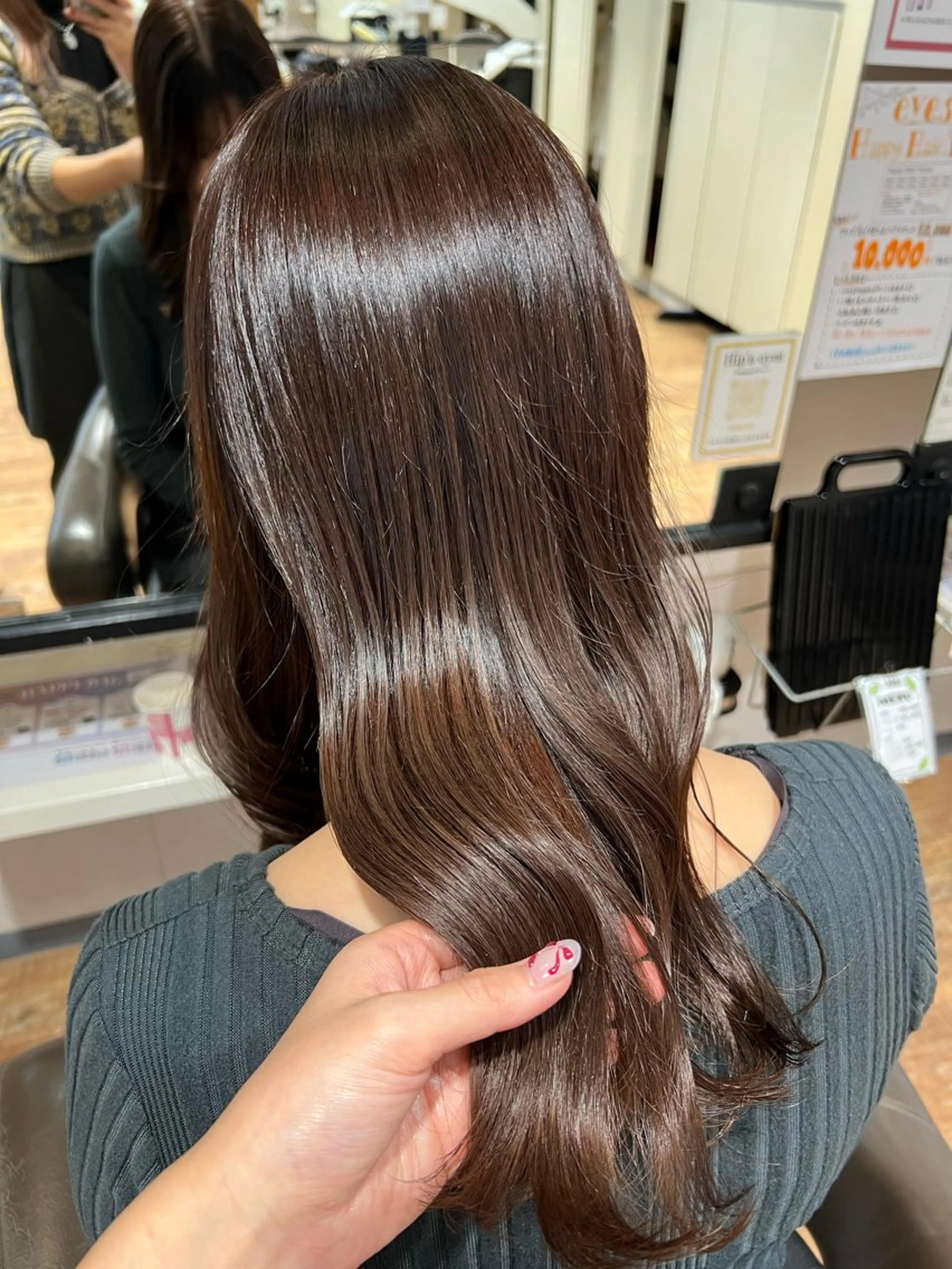 カラー ブラウンカラー ショコラブラウン カット ヘアカラー トリートメント インナーカラー♡ Nanakoのヘアスタイル