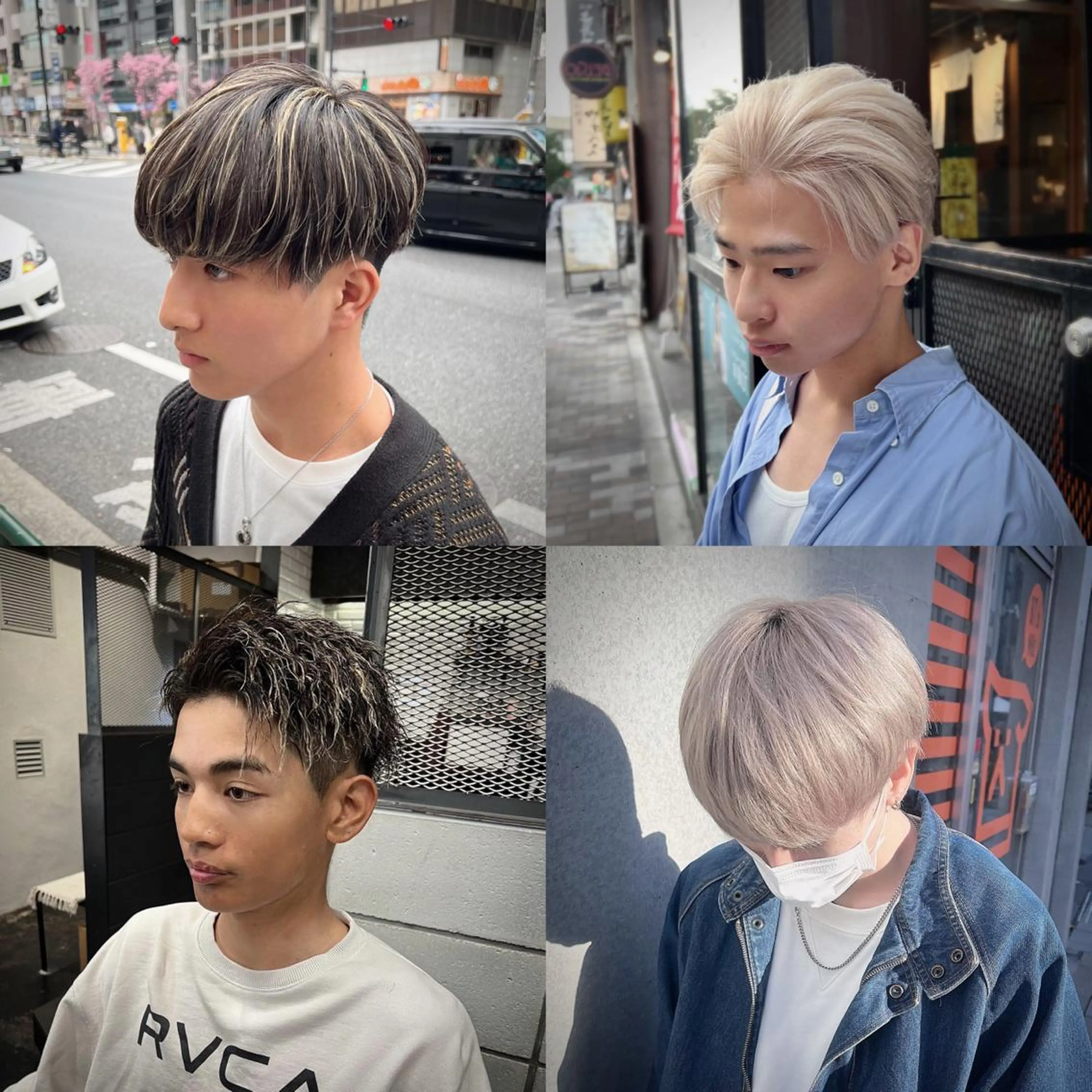 【メンズ限定】メンズカット+ハイブリーチ(2回)+内部補修トリートメントの写真