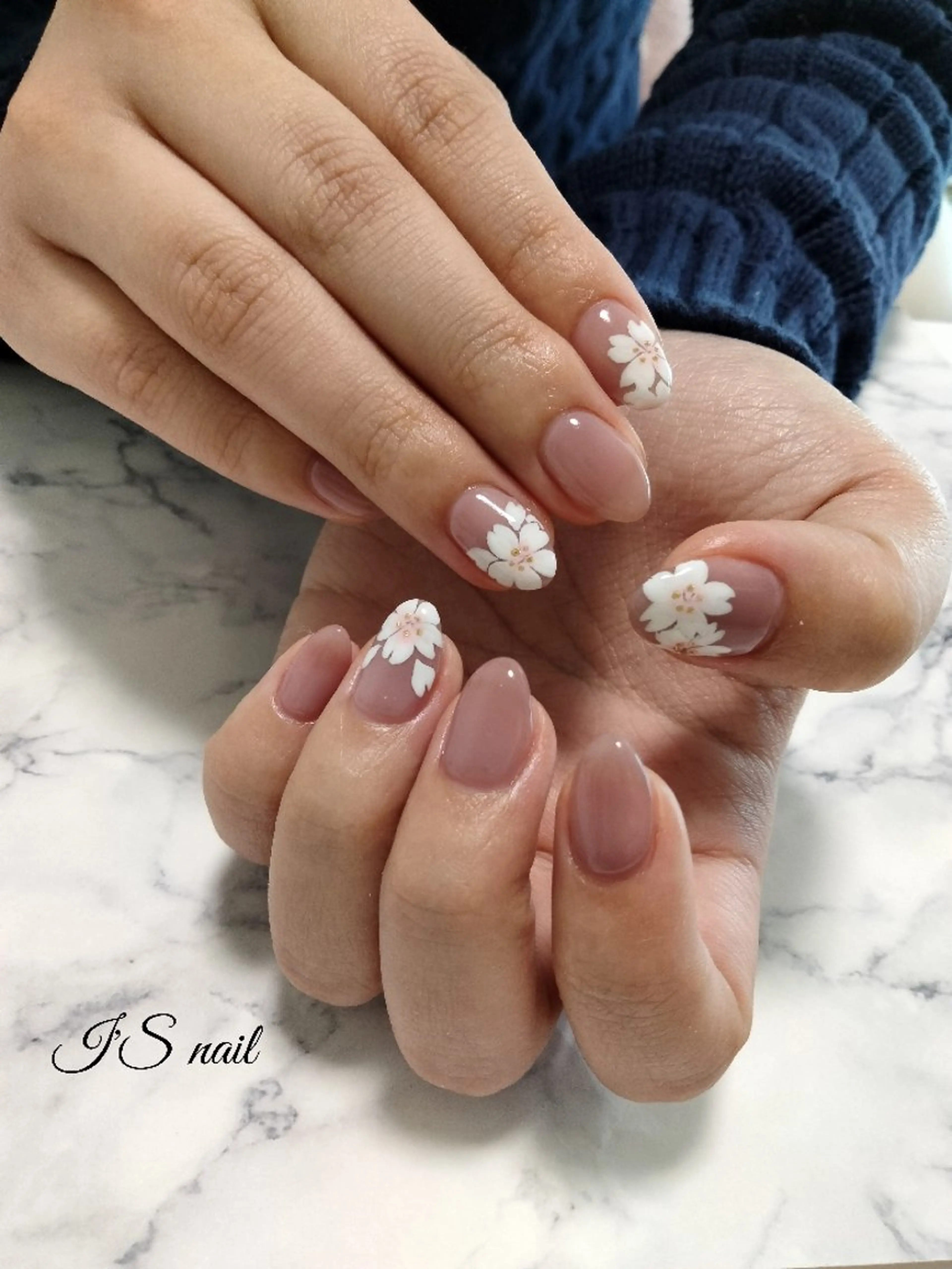 ネイル 桜ネイル I'S nail 佐野のネイルデザイン