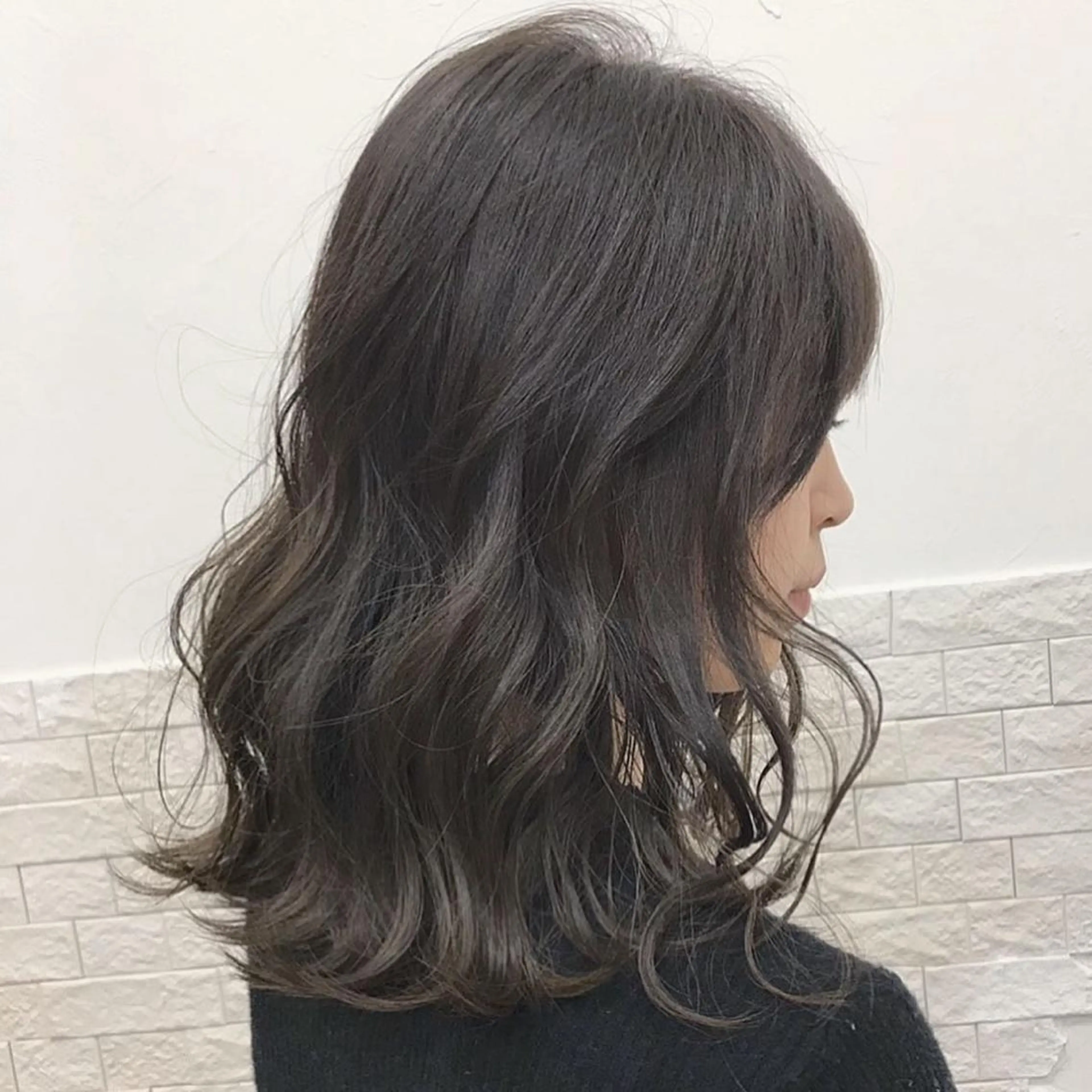 ミディアム ヘアカラー ayaka 大宮のヘアスタイル