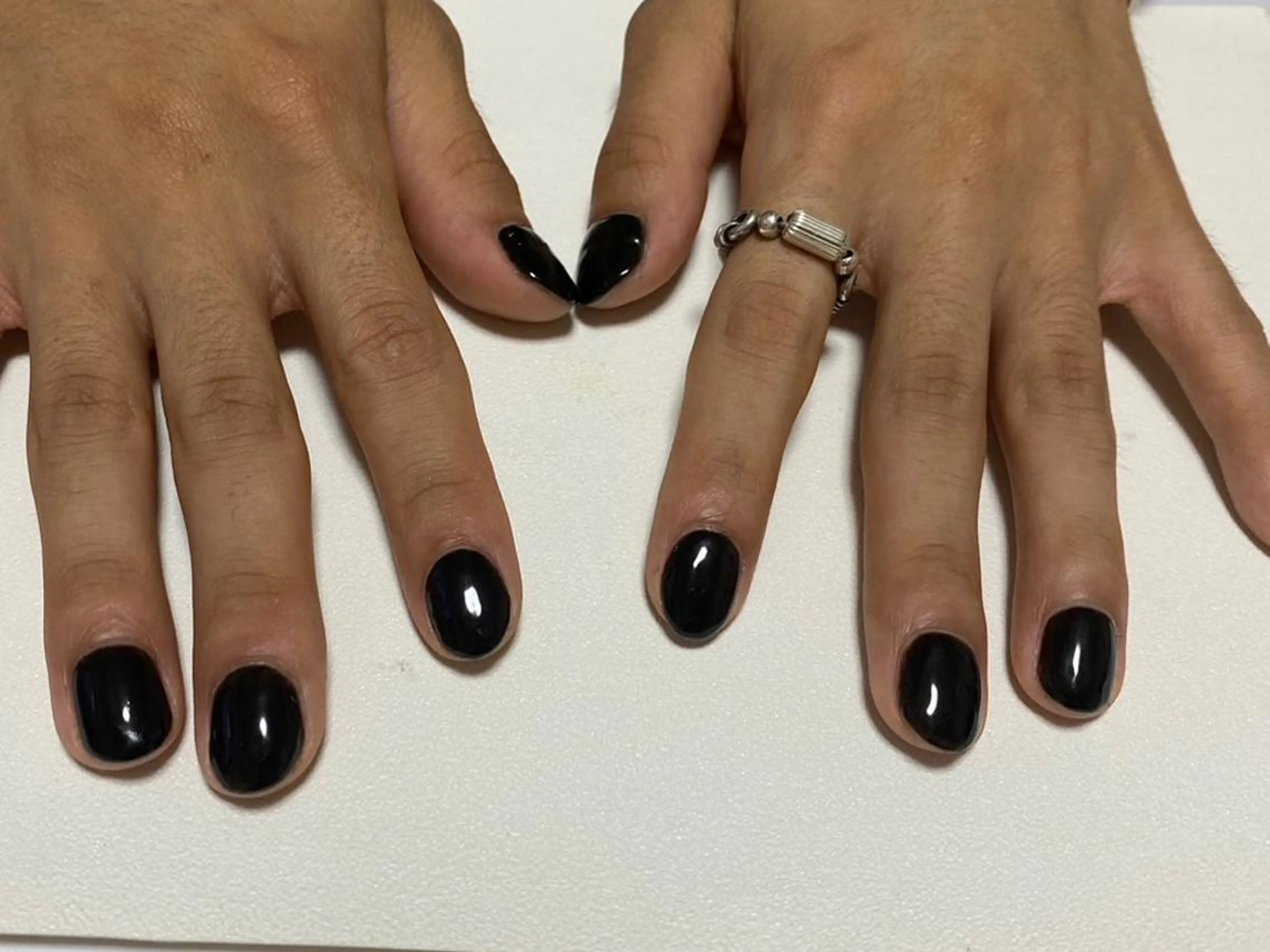 ネイル メンズネイル ワンカラーネイル kiki nail たまプラーザのネイルデザイン