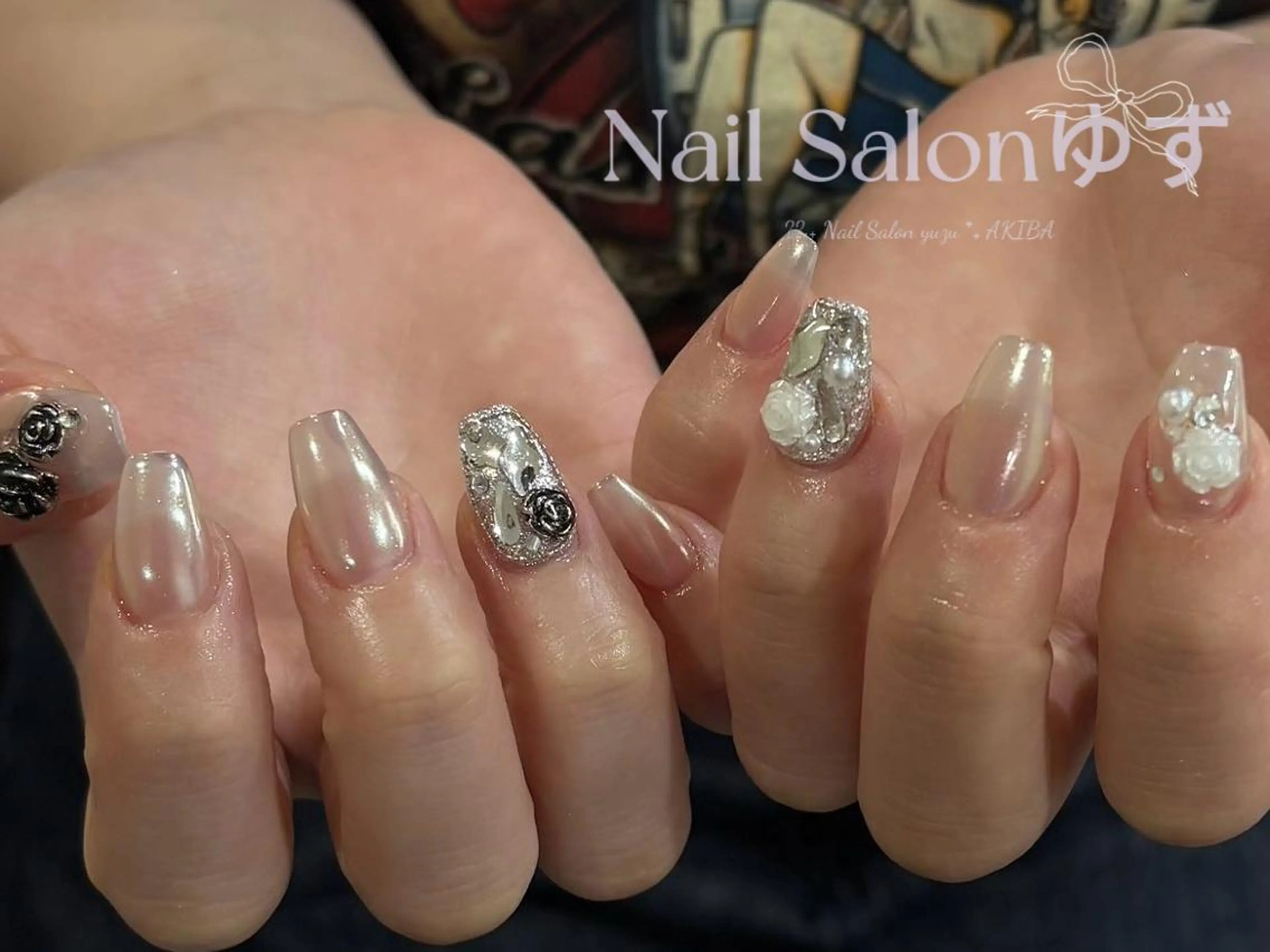 ネイル ハンドネイル MAKI💚💚💚 秋葉原.のネイルデザイン