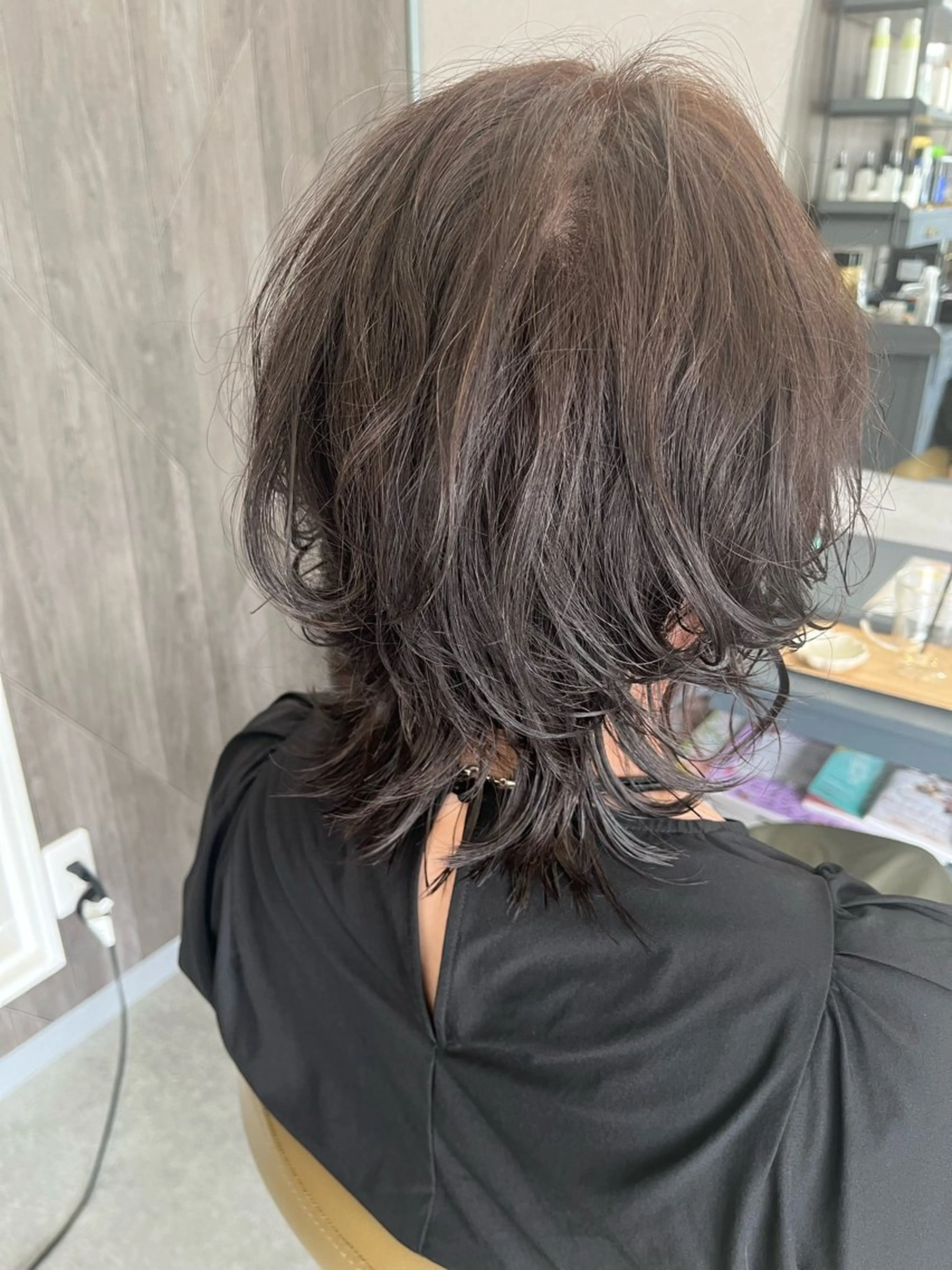パーマ 岩崎 惠子のヘアスタイル