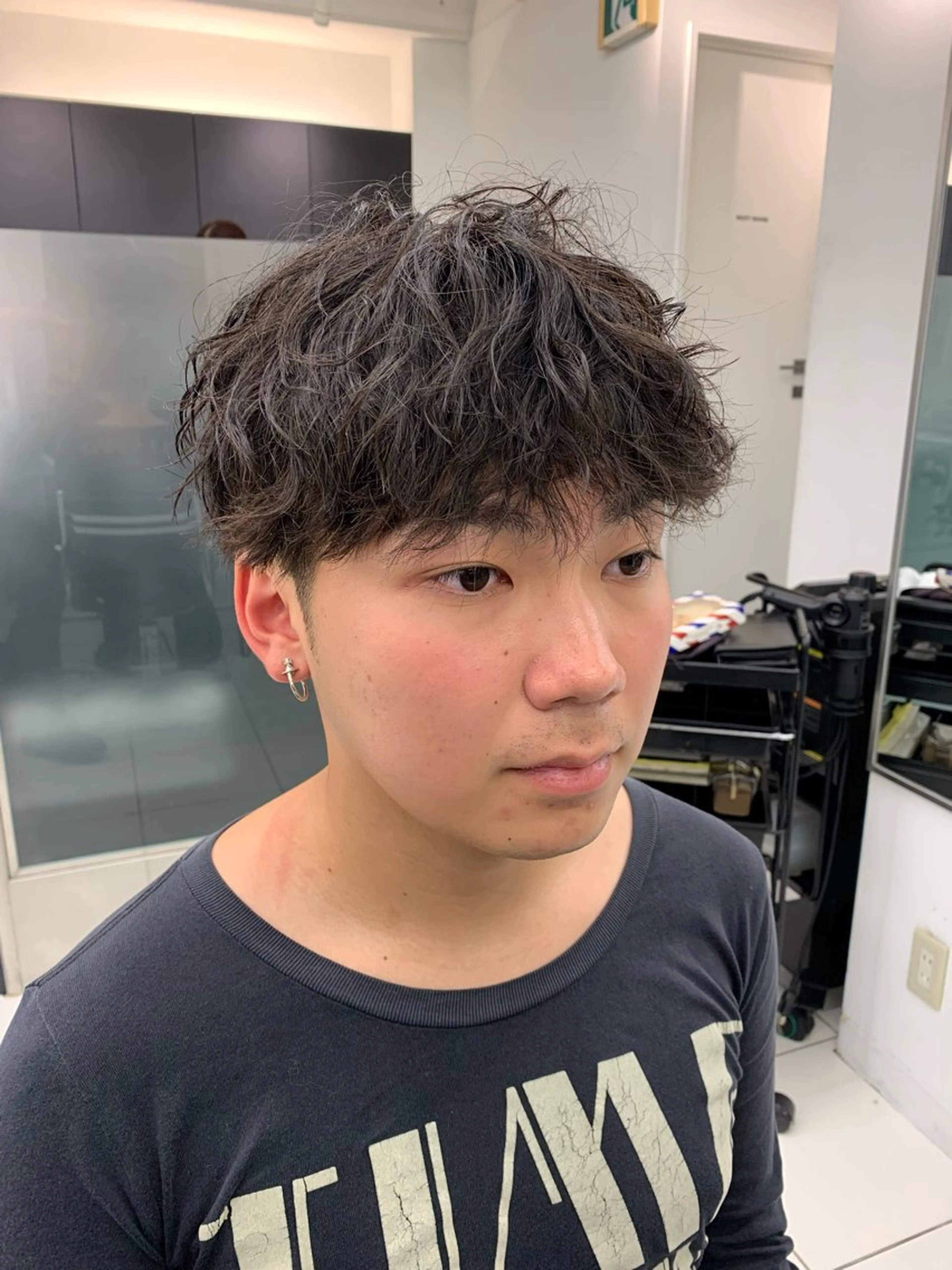 パーマ メンズ デザインヘア 小林裕史のヘアスタイル