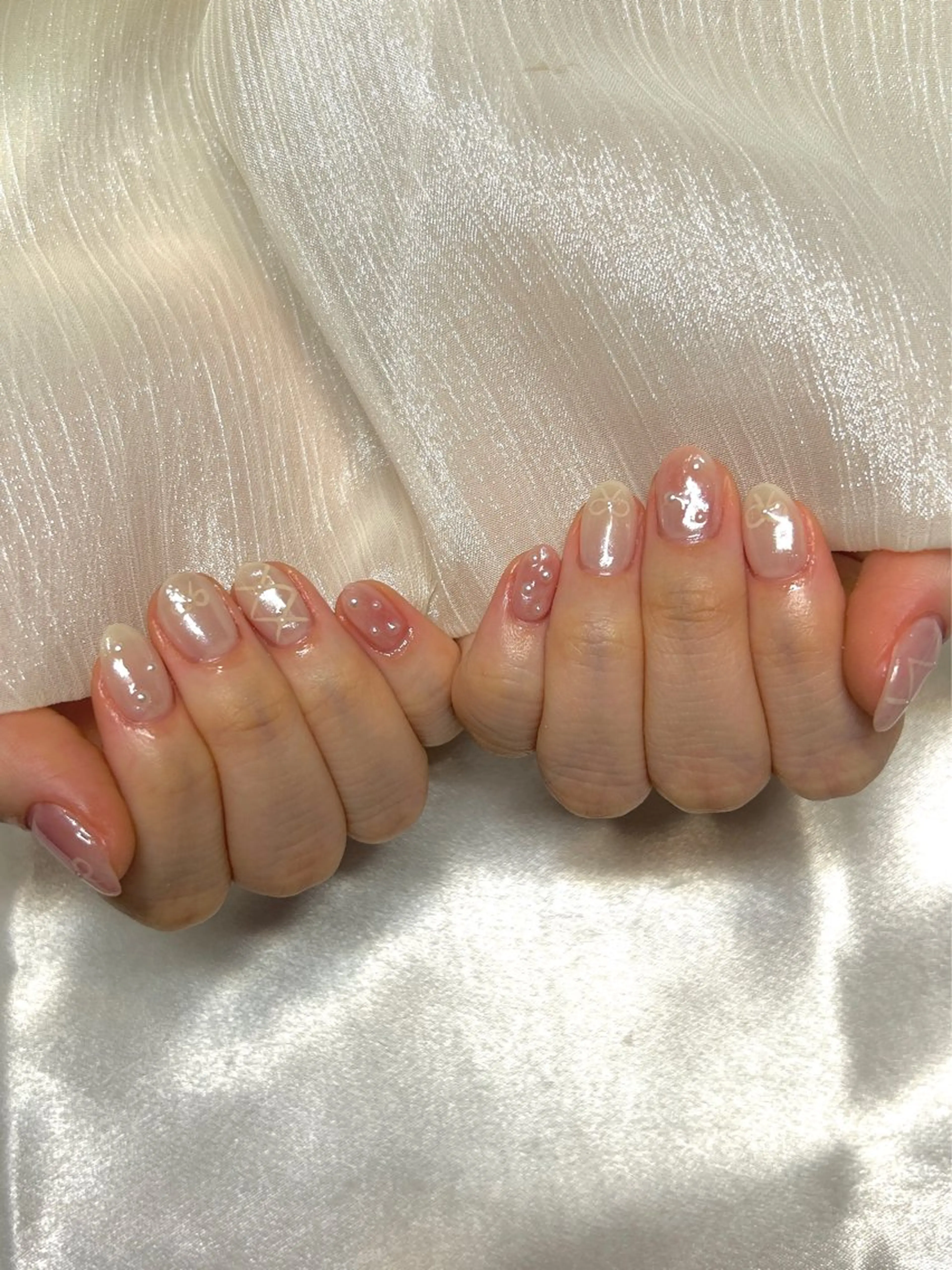 ネイル オフィスネイル シンプルネイル ハンドネイル nail salon　coco no ne所属・coco no ne KANNAのネイルデザイン