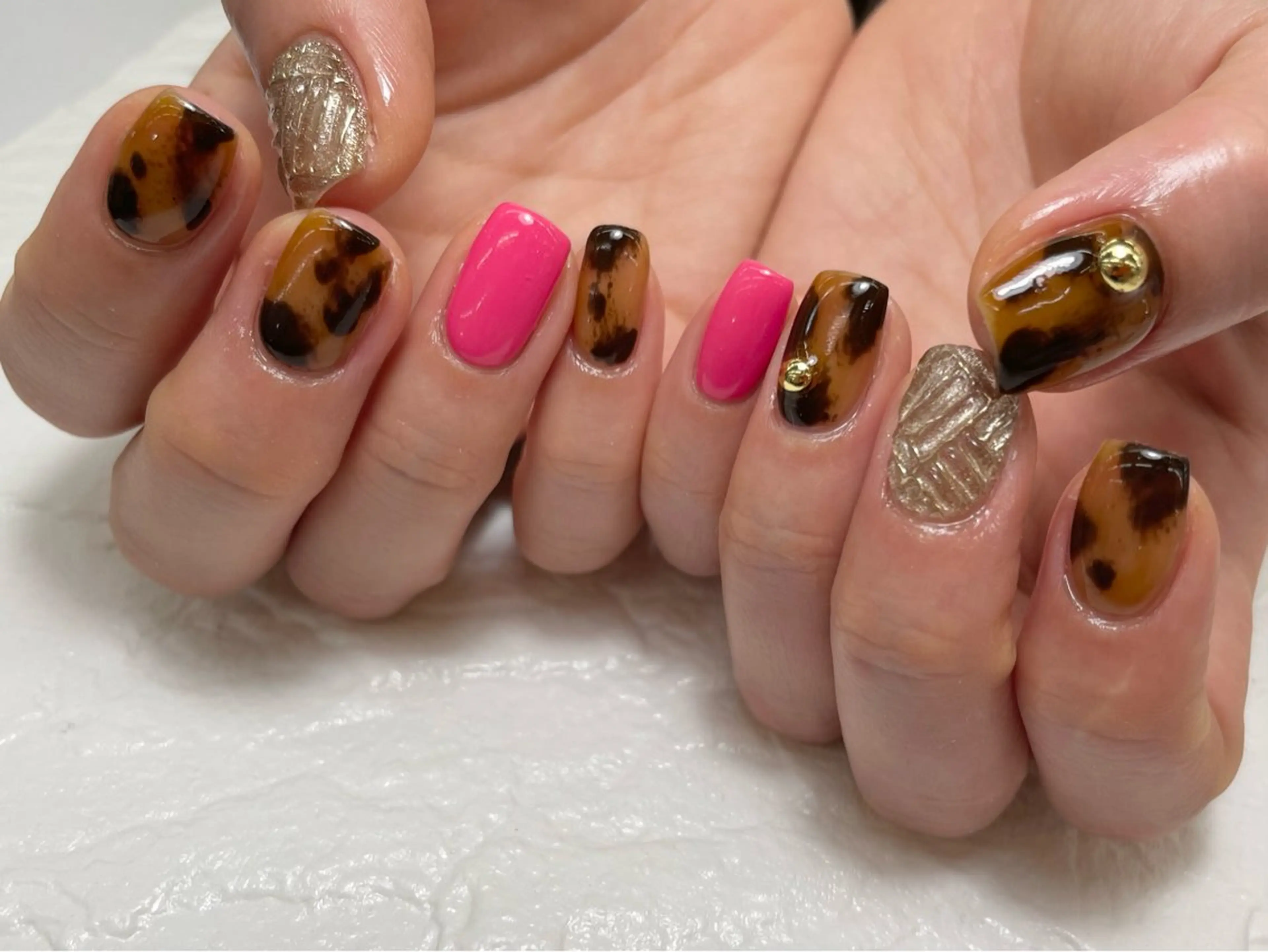 ネイル ハンドネイル Nail Blue512所属・Nailist MINORIのネイルデザイン