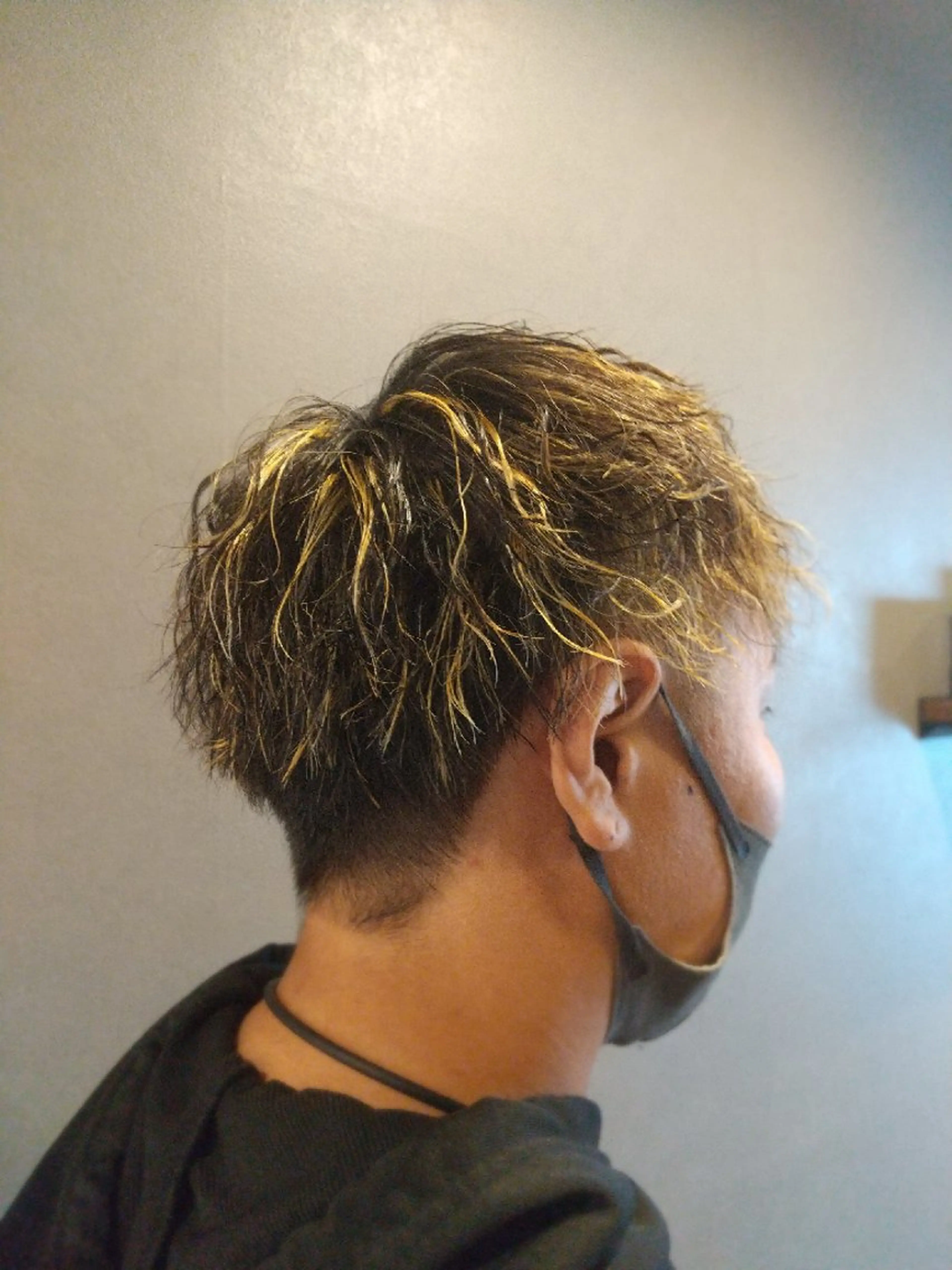 メンズ メンズハイライト 久村 奈菜のヘアスタイル