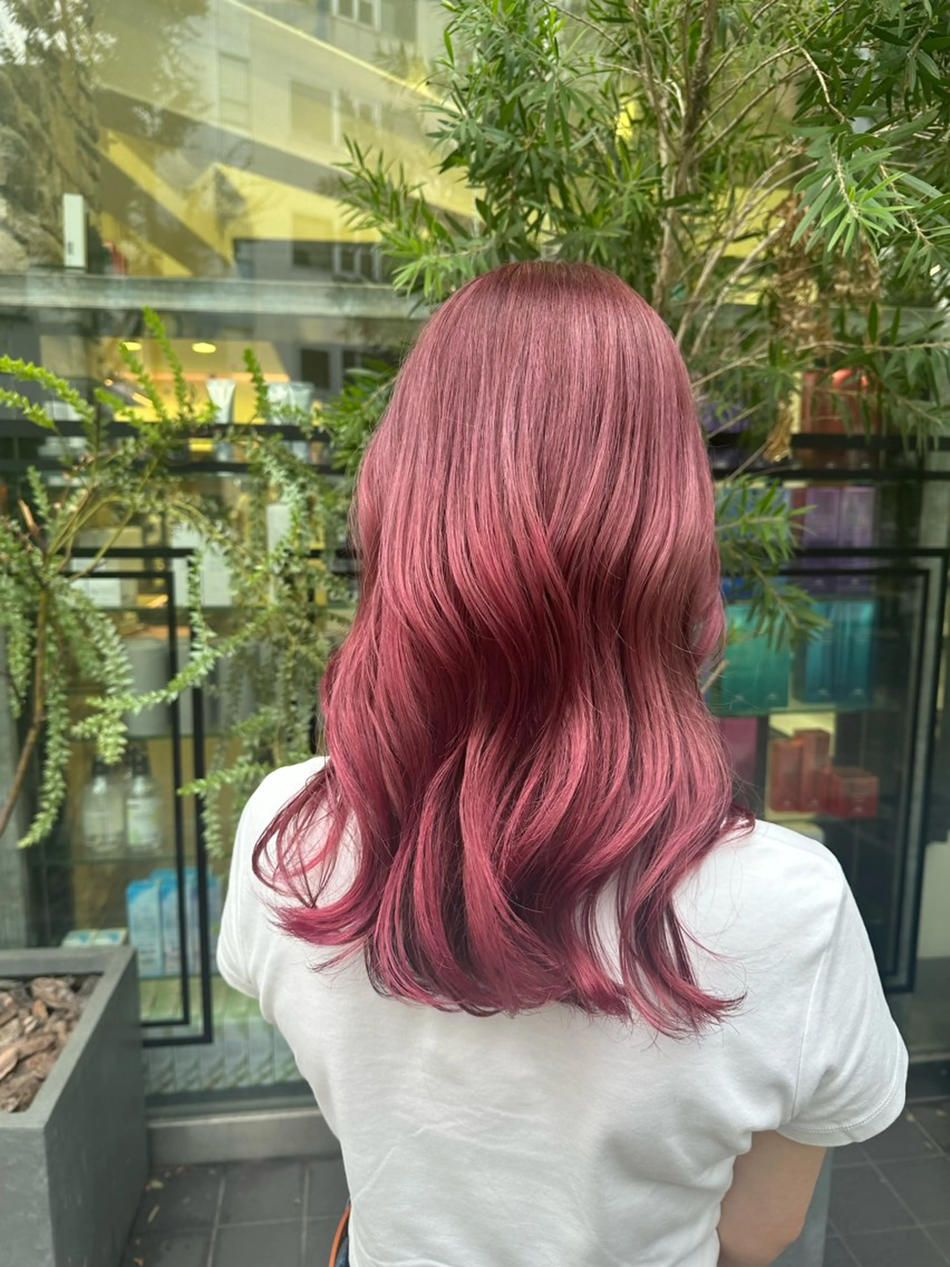 セミロング カラー ヘアカラー トリートメント ヘッドスパ ヘアセット 🫧カット/パーマ /ネイル/かりん🫧のヘアスタイル