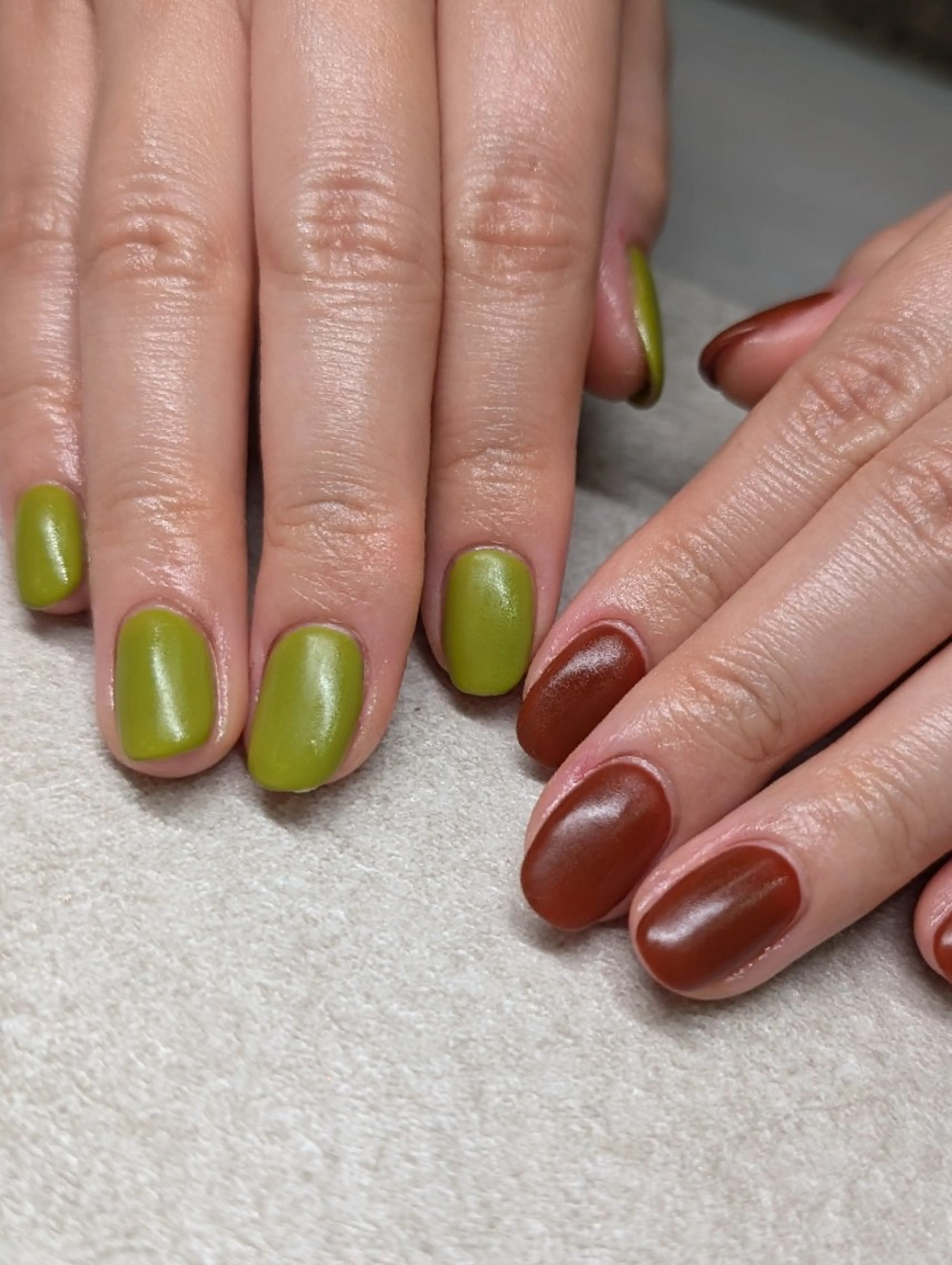 ネイル ワンカラーネイル ハンドネイル FIKA 折戸のネイルデザイン