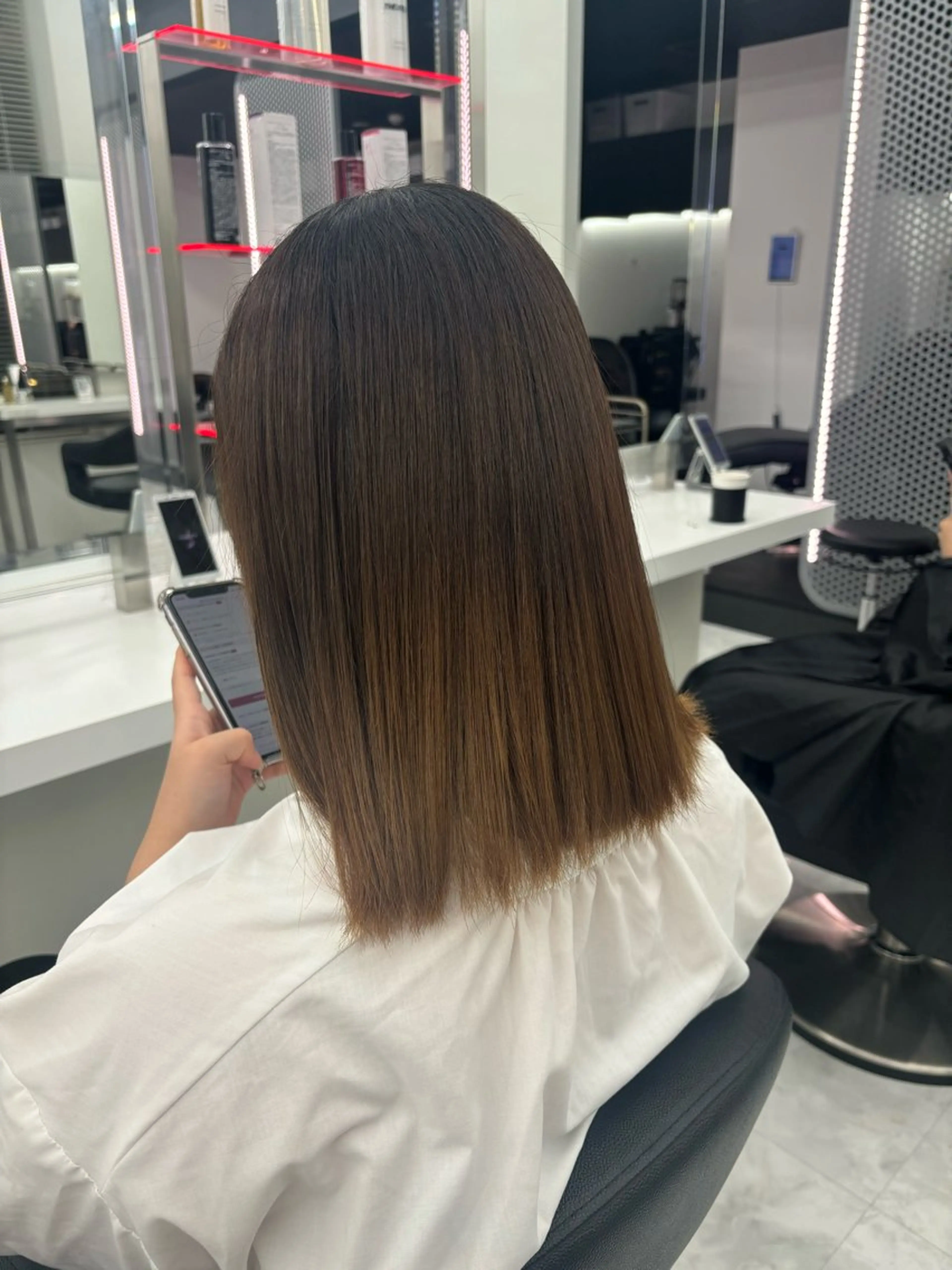 セミロング 🤍レイヤー/顔周り /hirari🤍のヘアスタイル