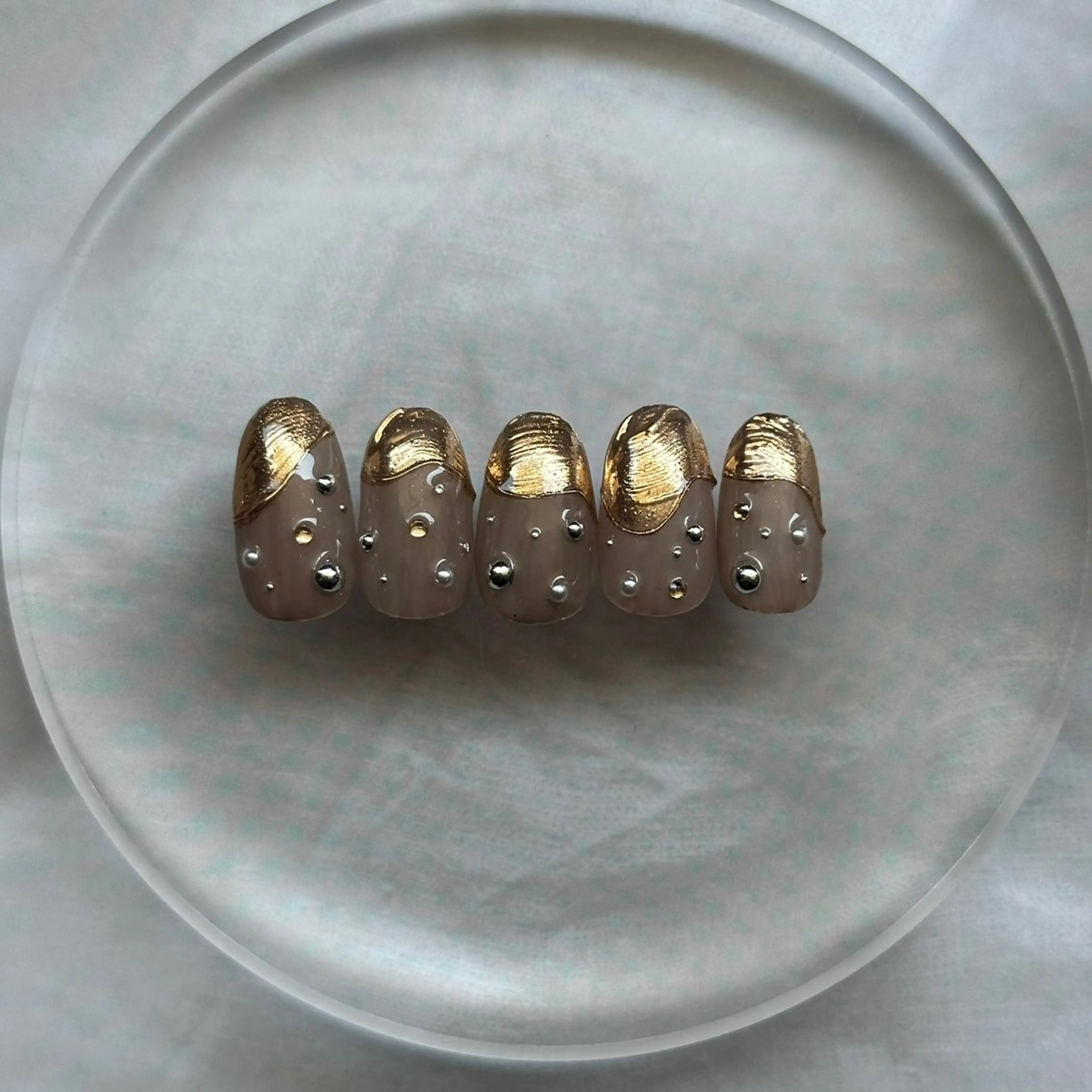 ネイル ミラーネイル loveday halukaのネイルデザイン