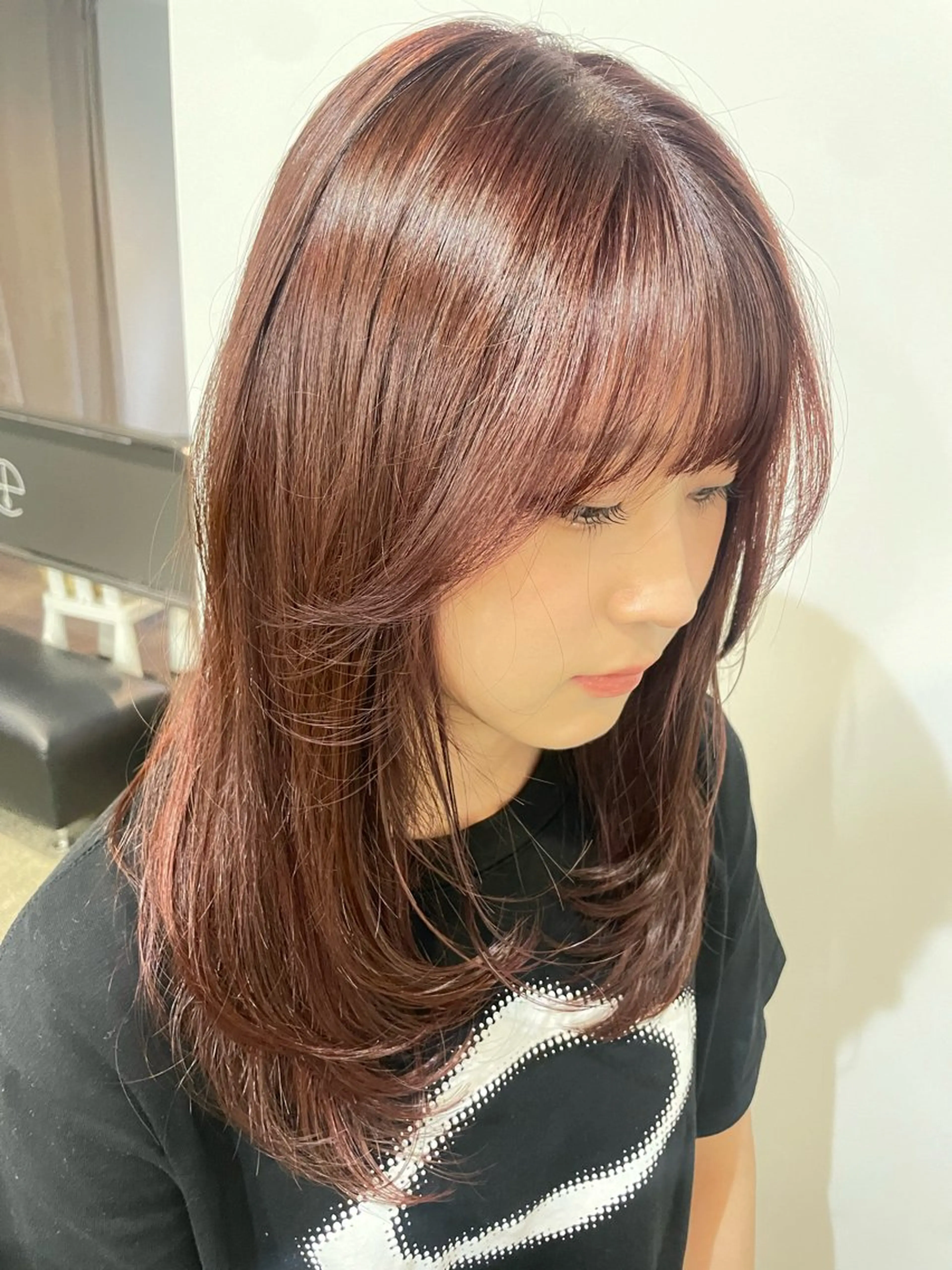 セミロング レイヤーカット 素敵になりたい方 お待ちしてます藤澤のヘアスタイル