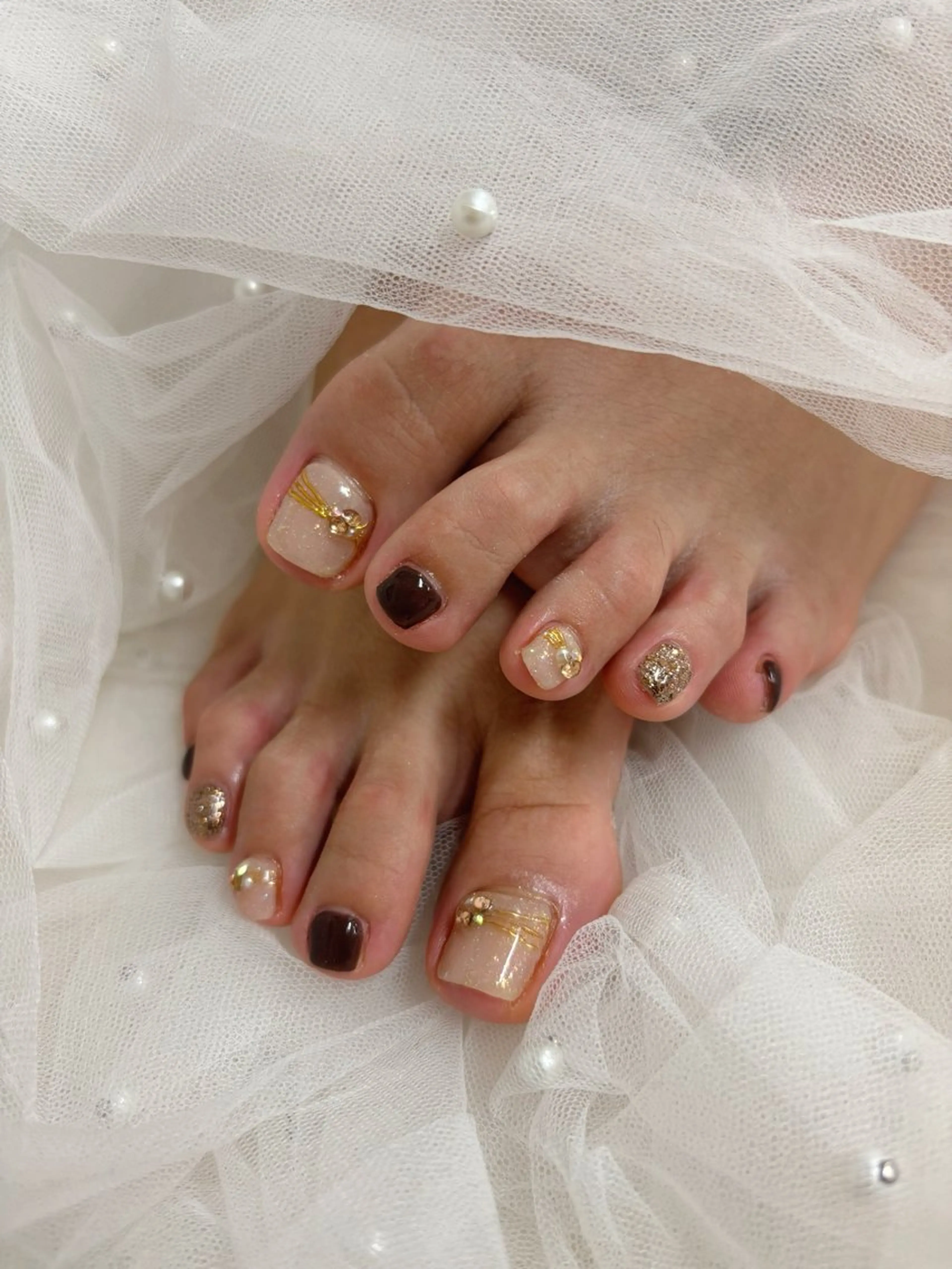 ネイル フットネイル NAILIST Manaのネイルデザイン