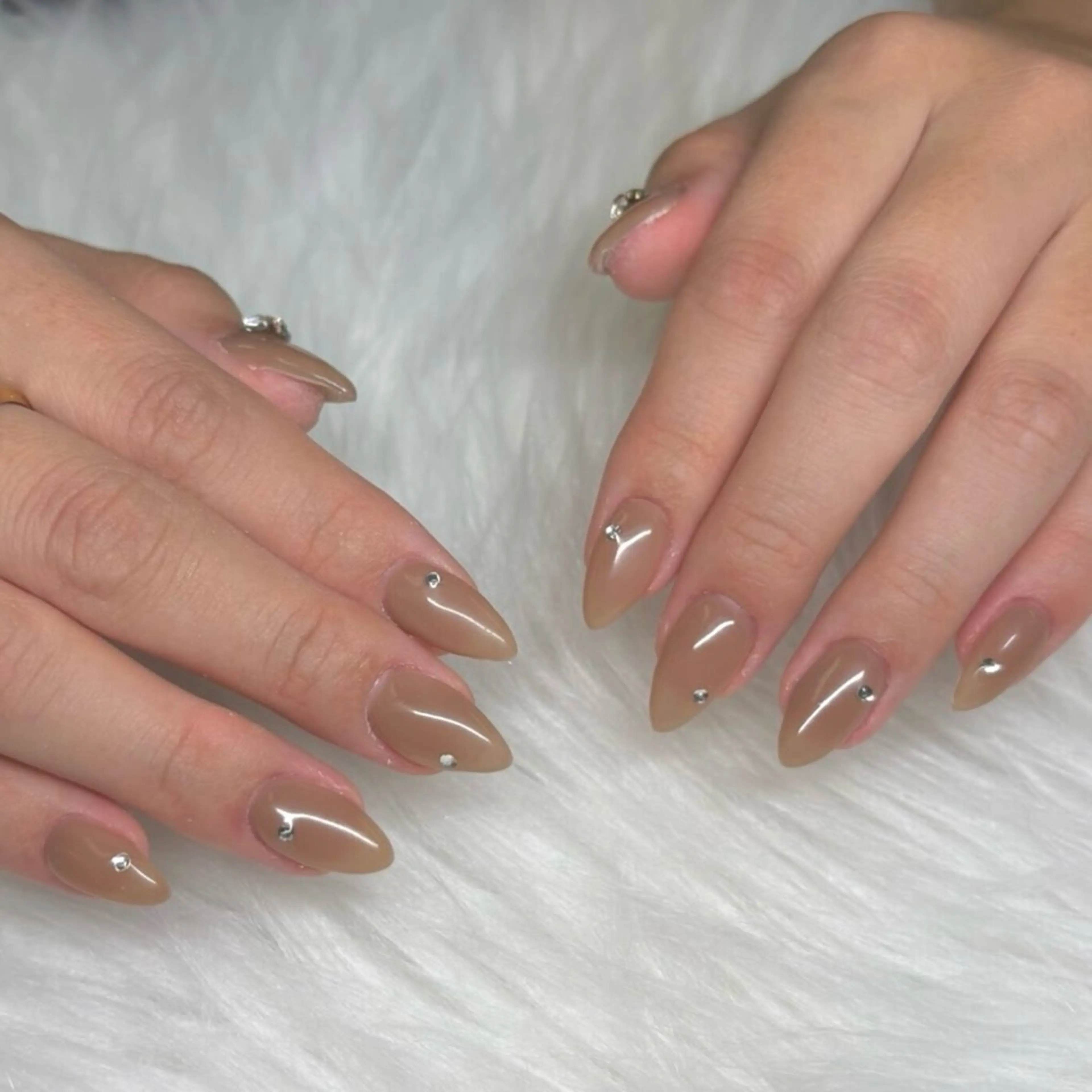 ネイル 中元 月のネイルデザイン