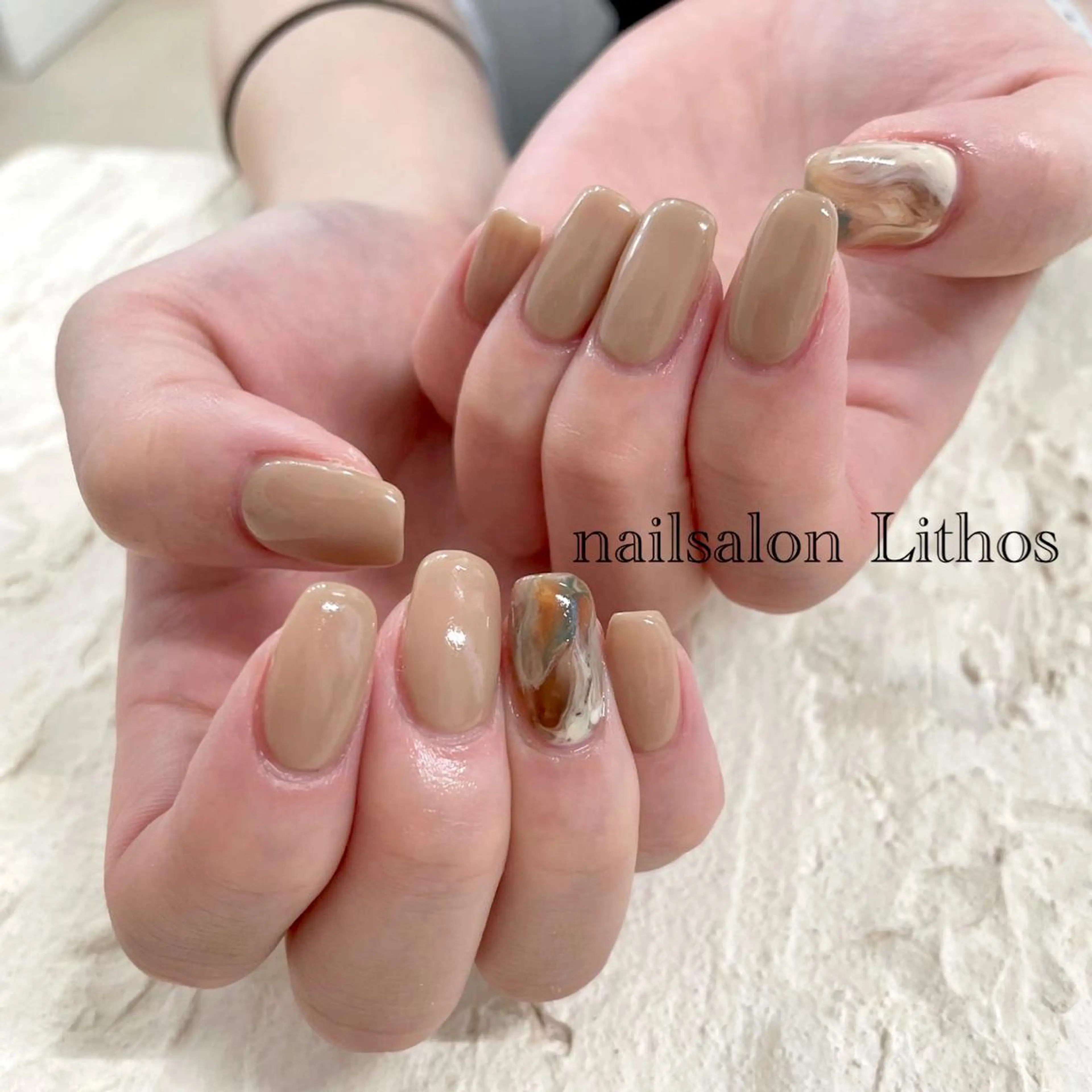 ネイル ハンドネイル nailsalon Lithos所属・nailsalon Recontreのネイルデザイン