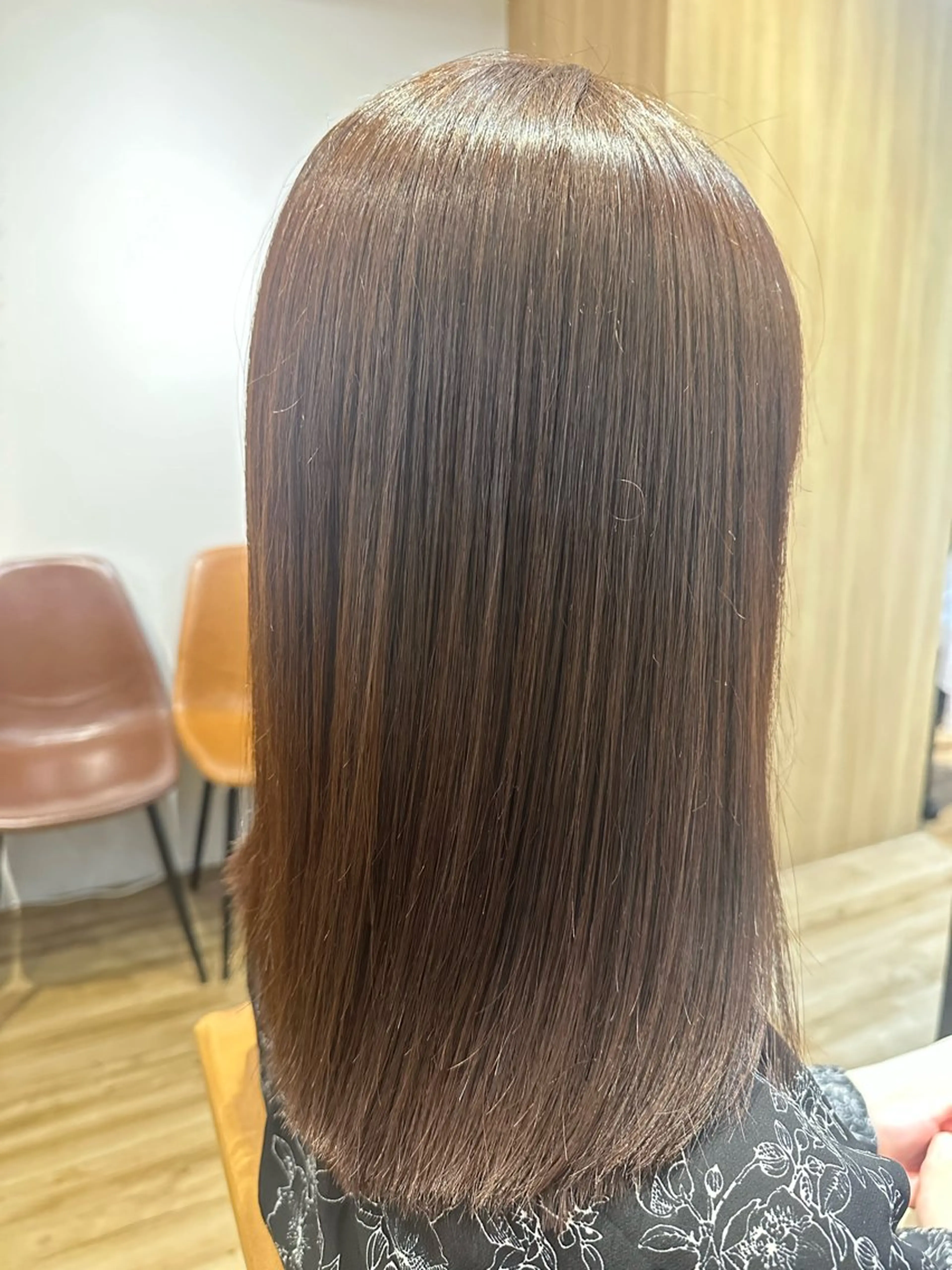 ミディアム パーマ 縮毛矯正 ✨✂️Nori ✂️✨のヘアスタイル