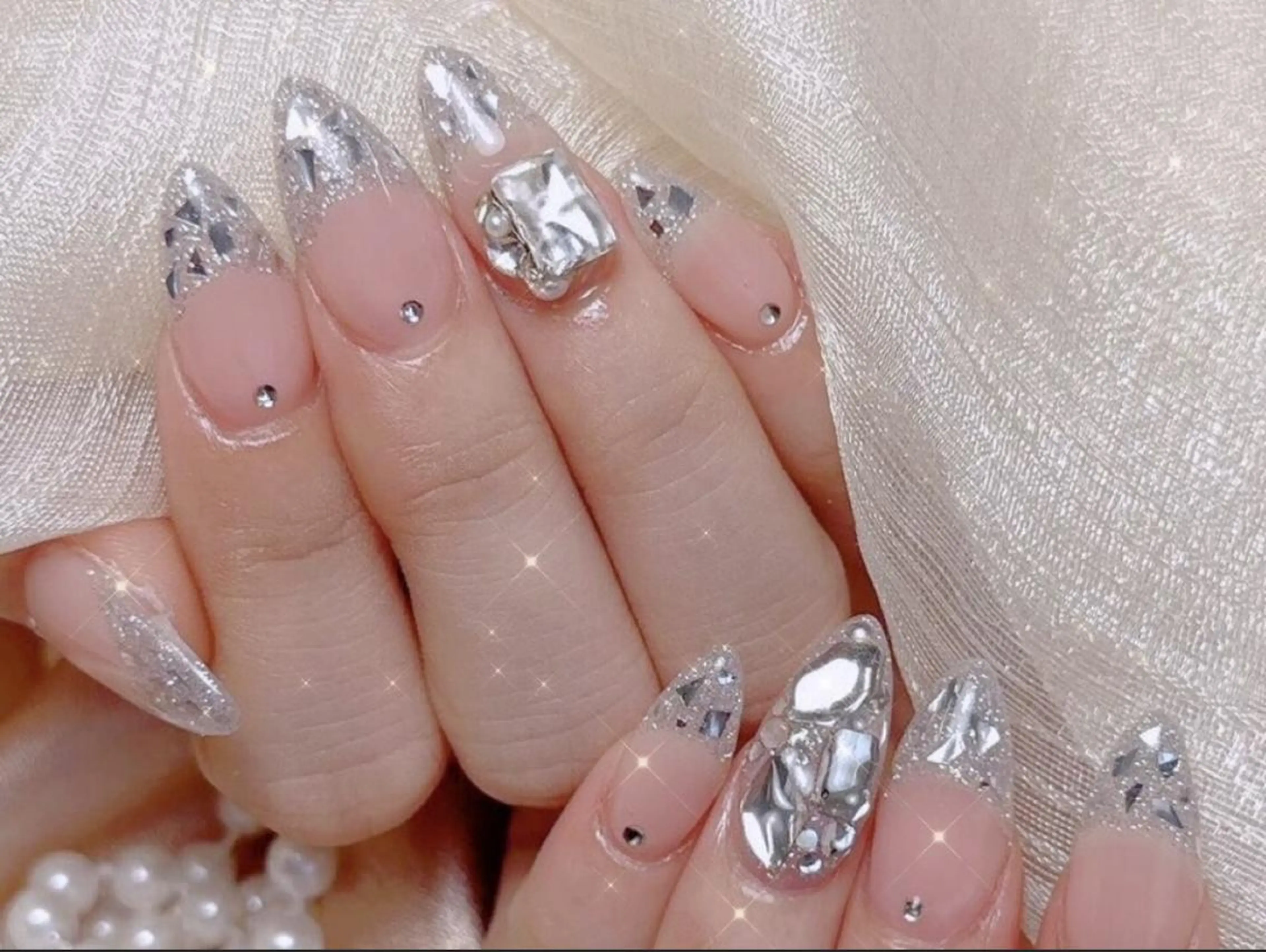 ネイル 💙羽生 彩光💙のネイルデザイン