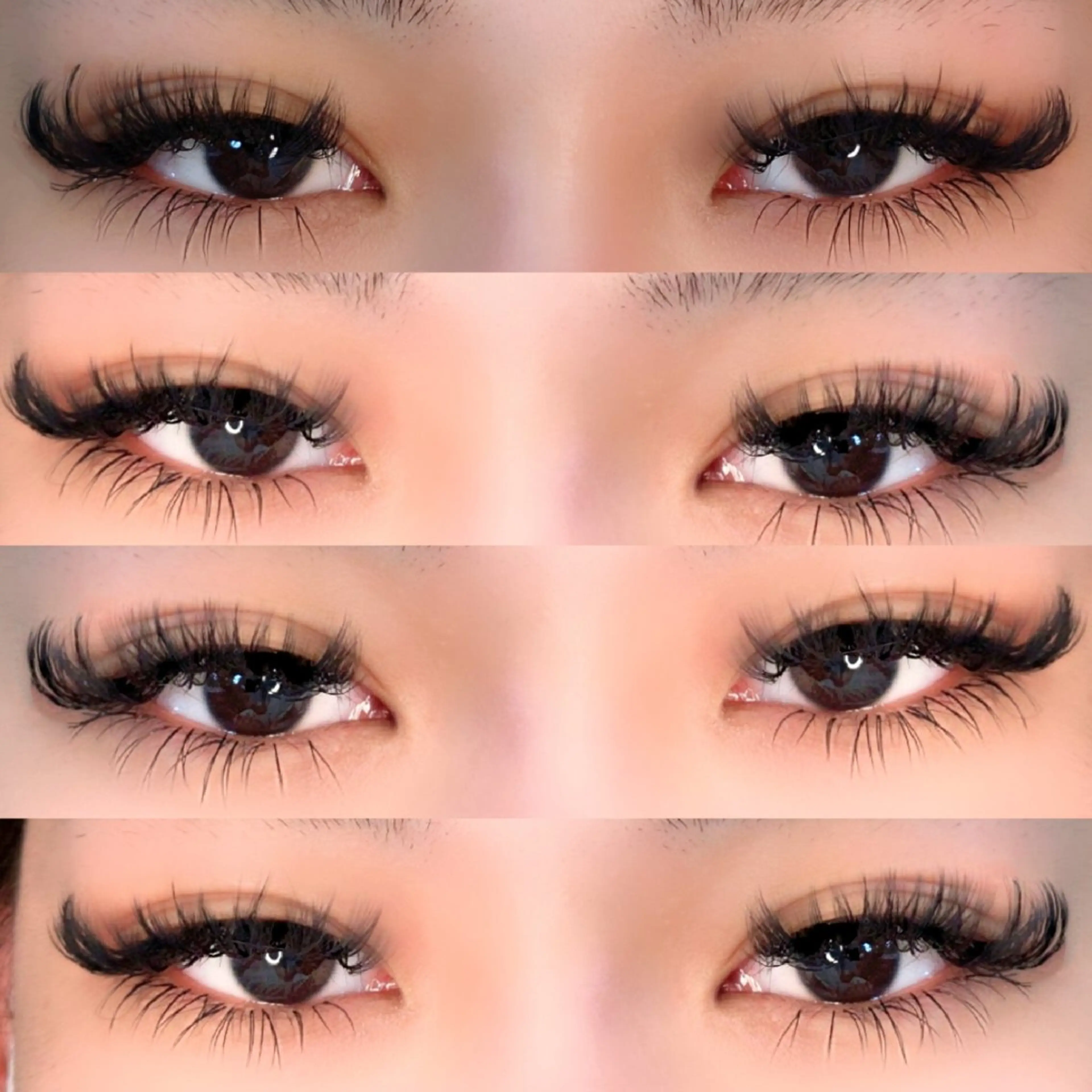 マツエク・マツパ 付け放題 ボリュームラッシュ マツエク linda ABEのマツエク・マツパデザイン