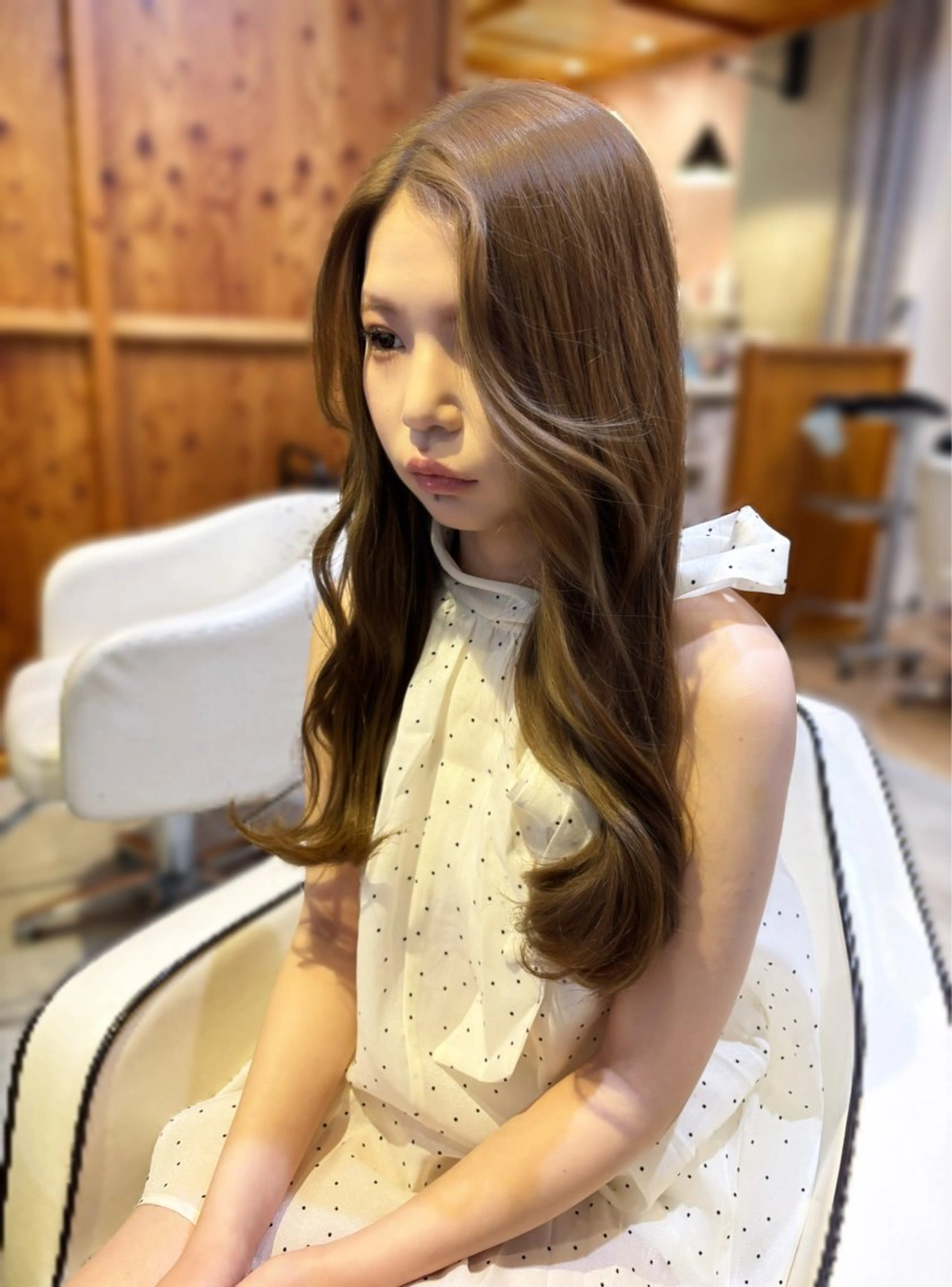 ロング ヘアカラー トリートメント 女性専用サロン iiro所属・【レイヤー/似合わせ 】Hina🎀のヘアスタイル