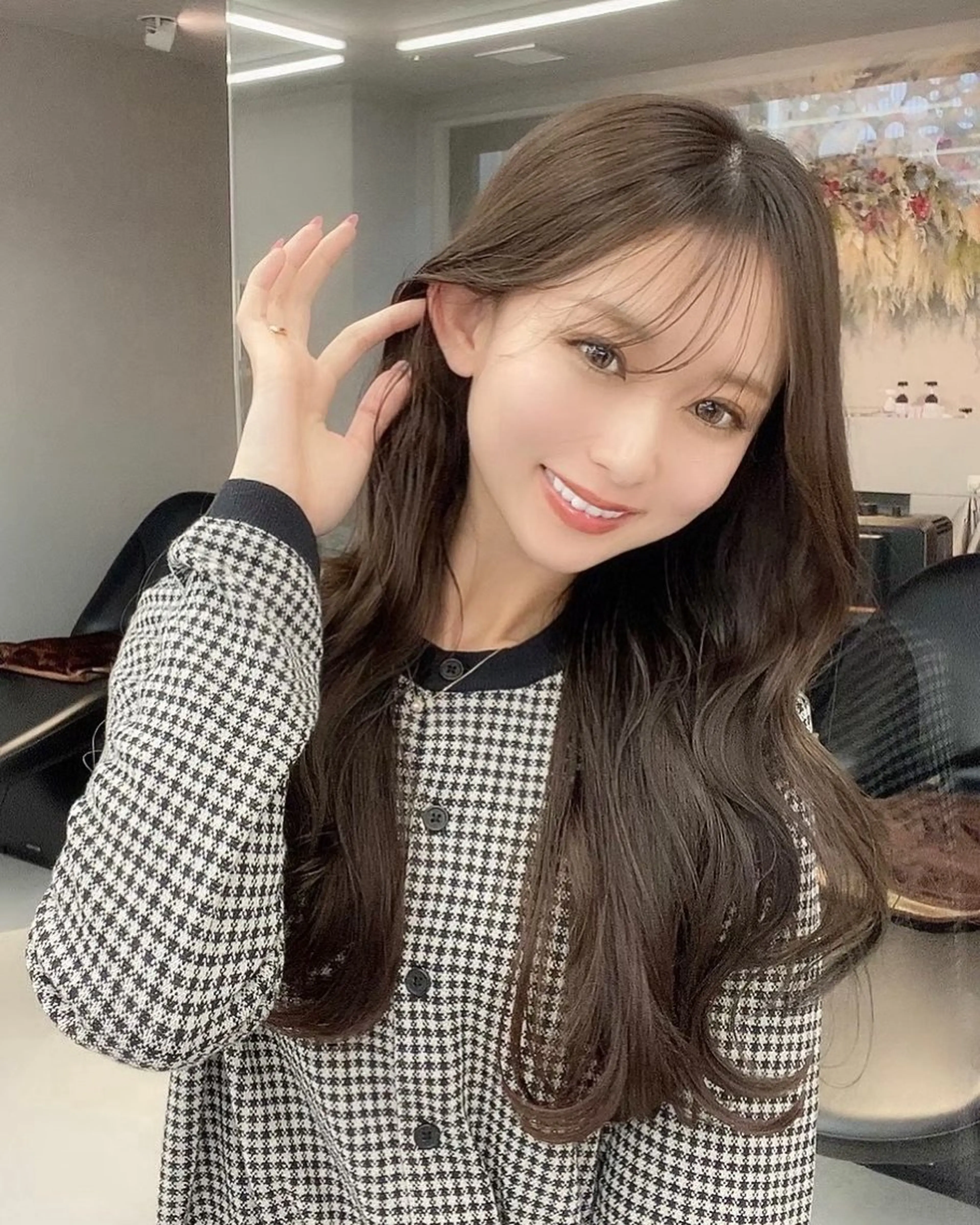 ロング カラー COALL nex the salon所属・Riria✨ 透明感カラーのヘアスタイル