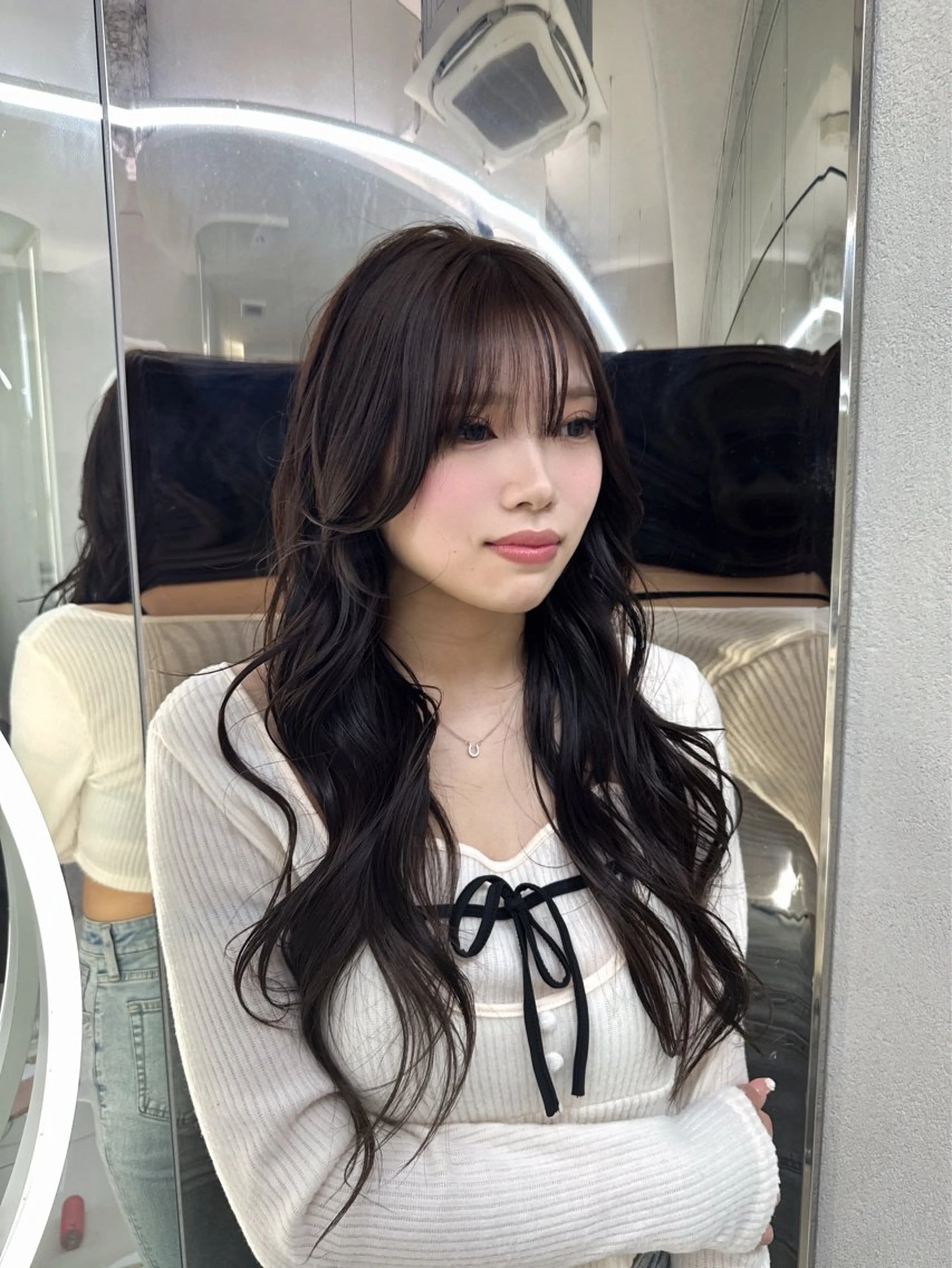 カラー ヘアカラー トリートメント ANN GAGAのヘアスタイル