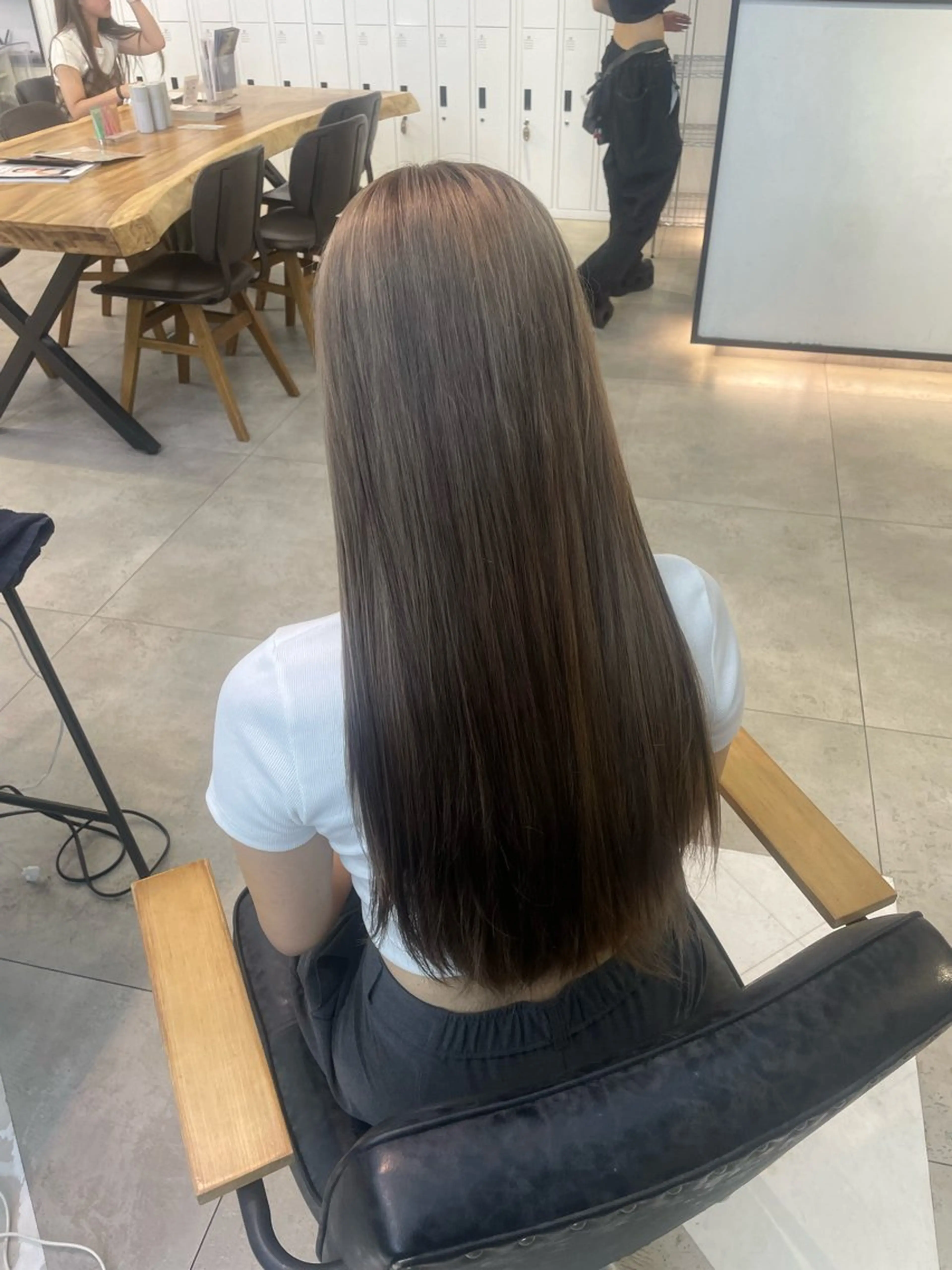 カラー ブリーチ ヘアカラー 韓国ヘア/ネイル kanako🤍🫧のヘアスタイル