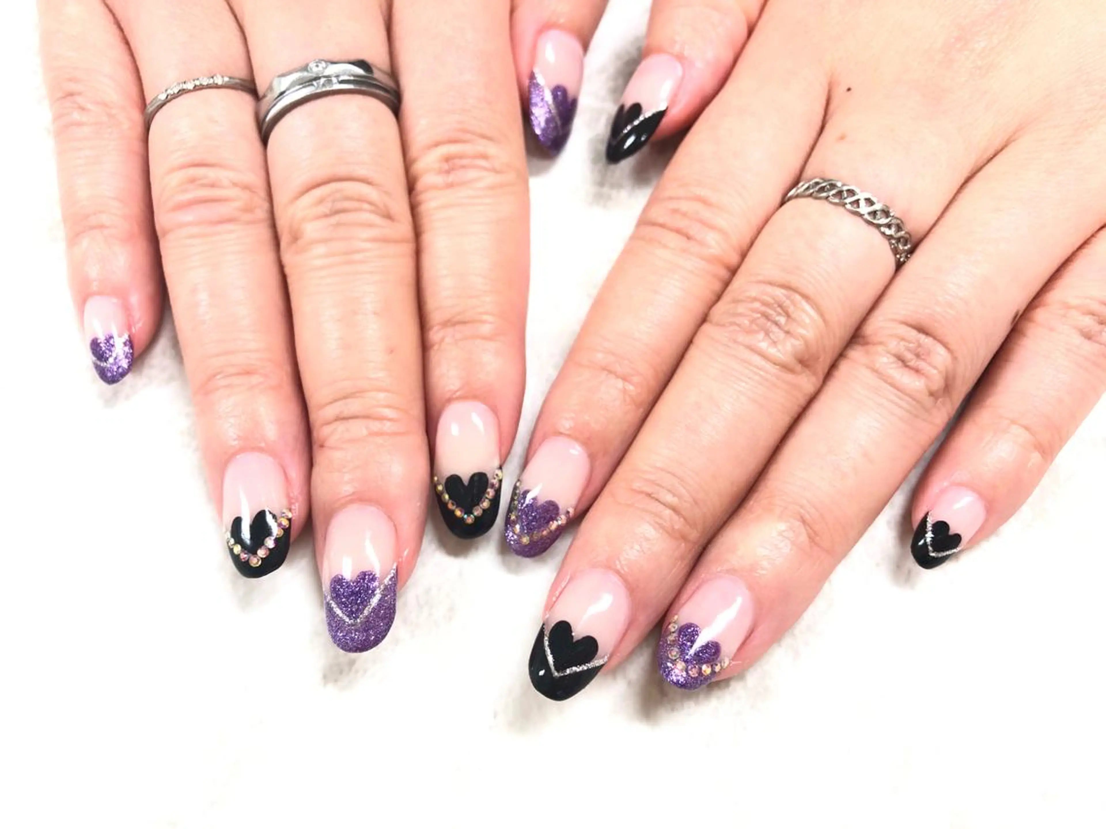 ネイル ハート ユリシスネイル 担当近藤のネイルデザイン