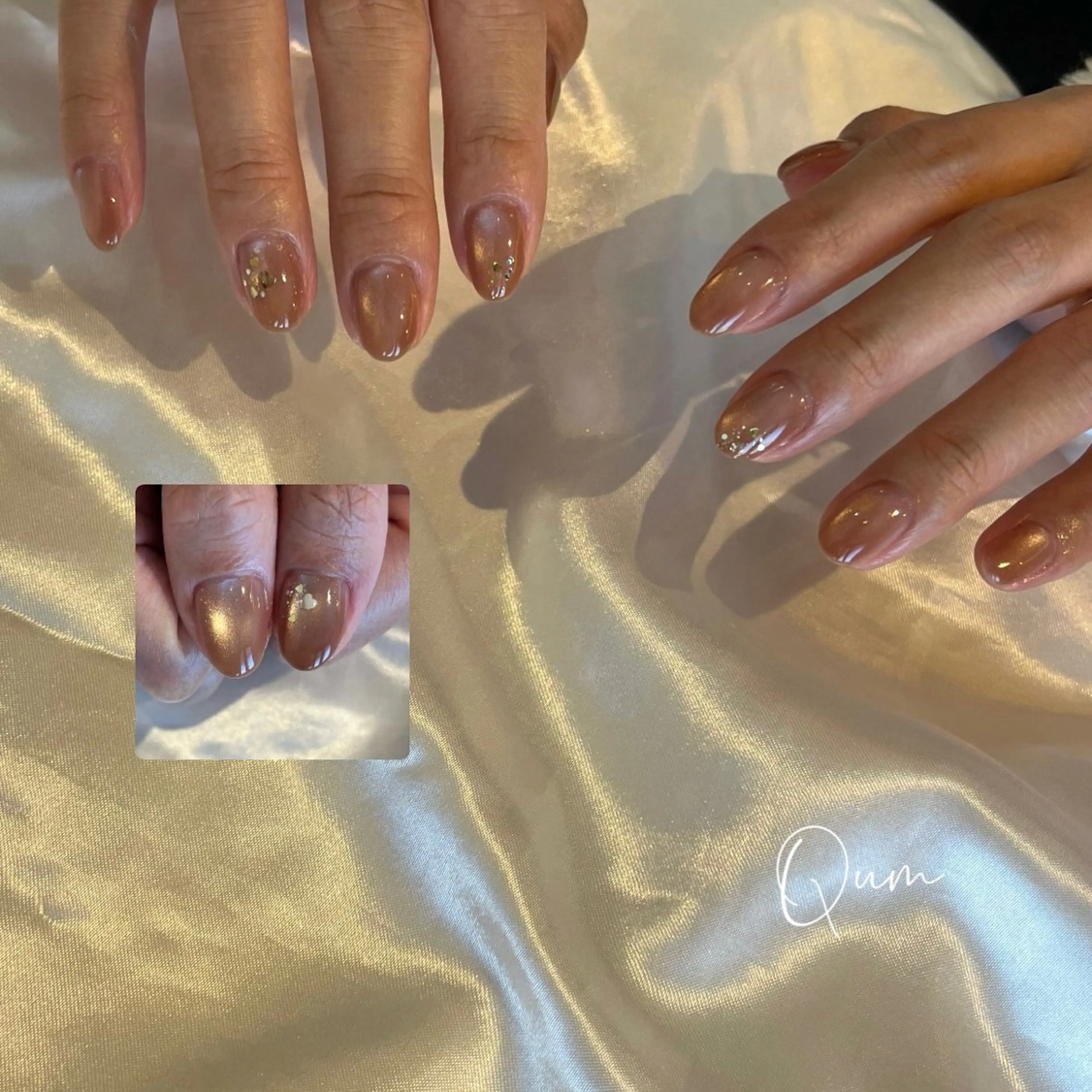 ネイル ハンドネイル nail salon Qumのネイルデザイン