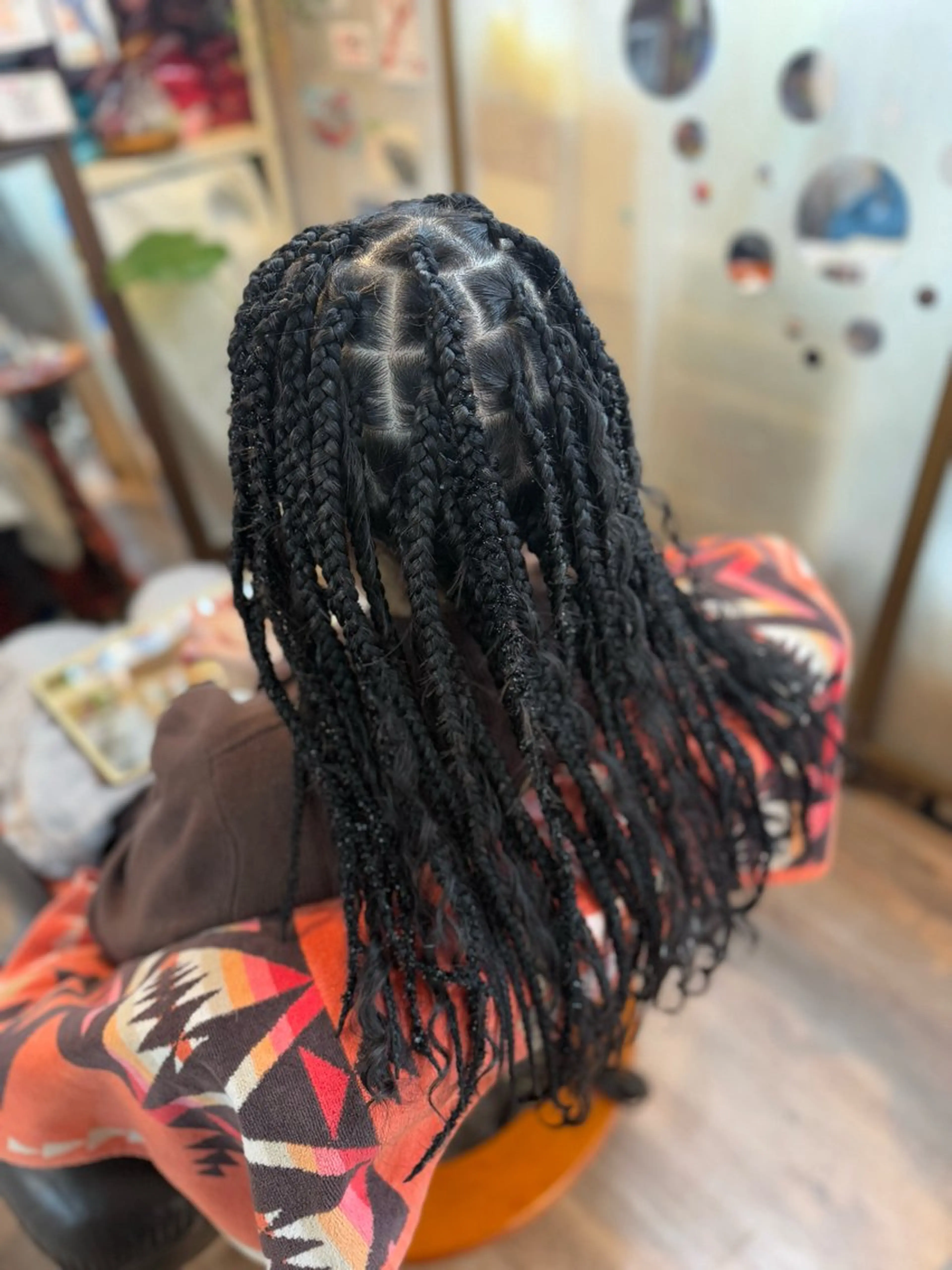 ロング パーマ エクステ scamp所属・scamp⭐️ さくらのヘアスタイル