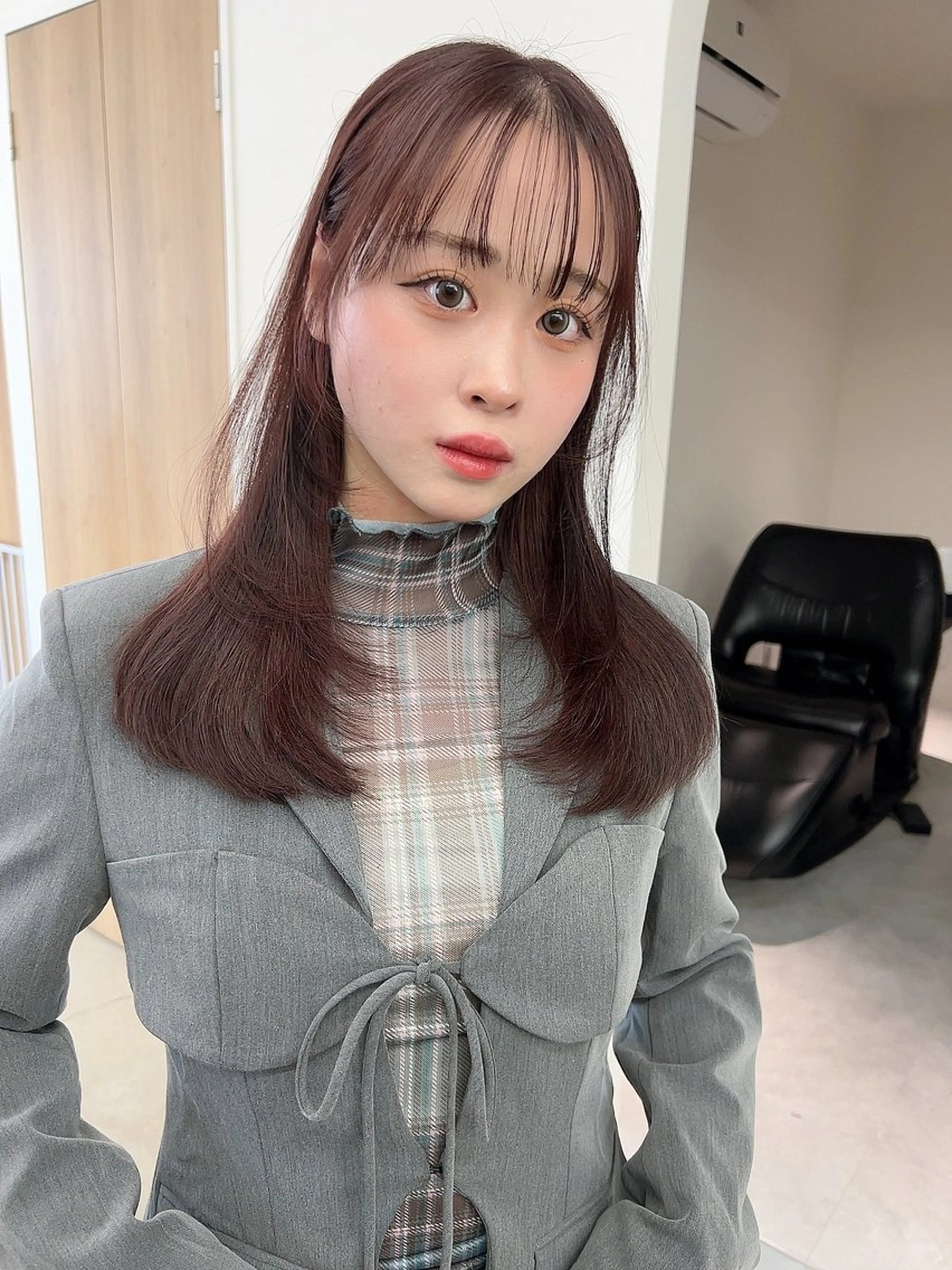 ロング 髪質改善 レイヤーカット カット ヘアカラー トリートメント vince. moekoのヘアスタイル