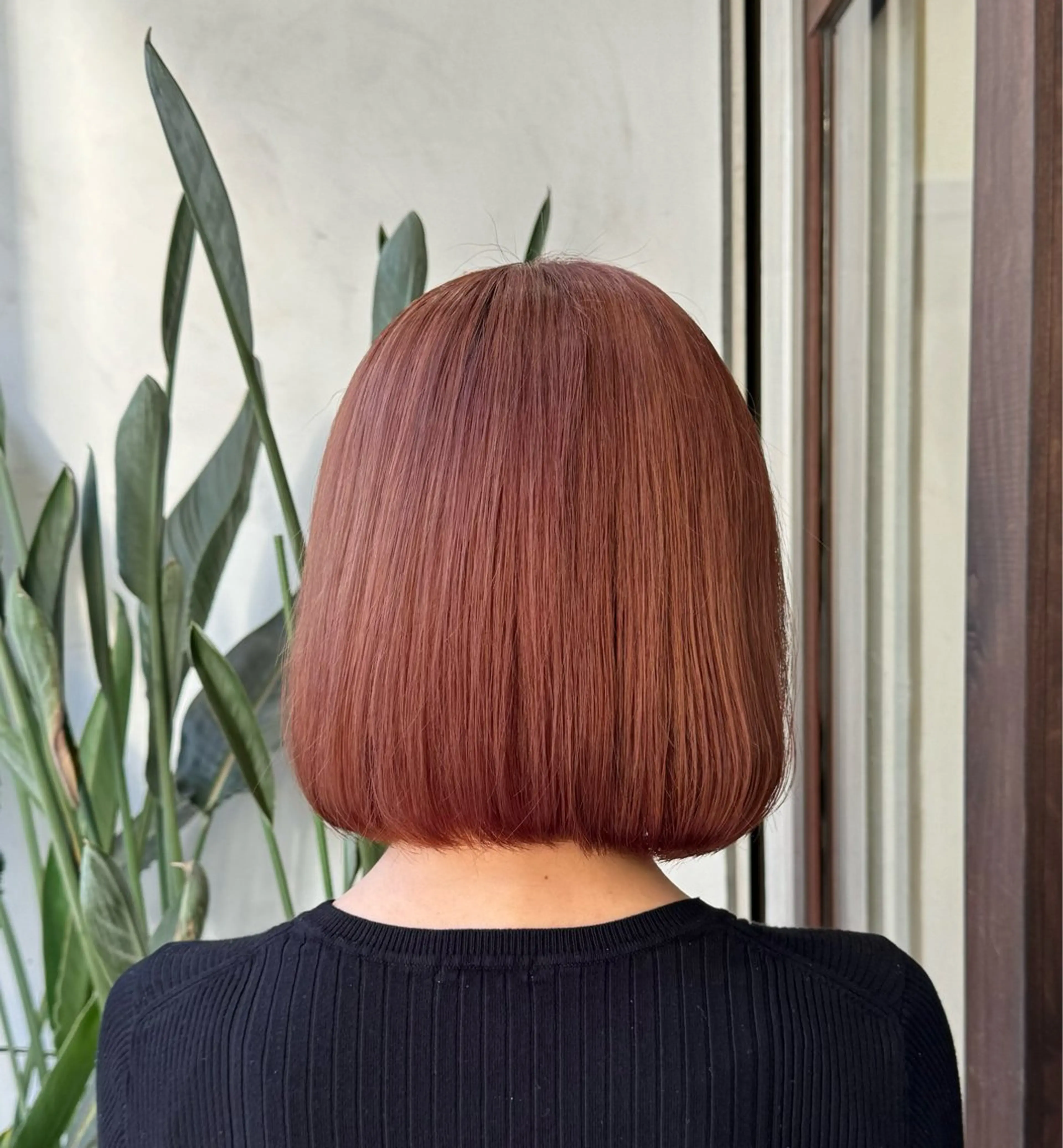 ミディアム カラー ブリーチ ブラウンカラー ダブルカラー ピンクカラー ピンクブラウン カット トリートメント ヘッドスパ 🍎暖色カラーで大人 可愛く🍒齋藤すみれのヘアスタイル