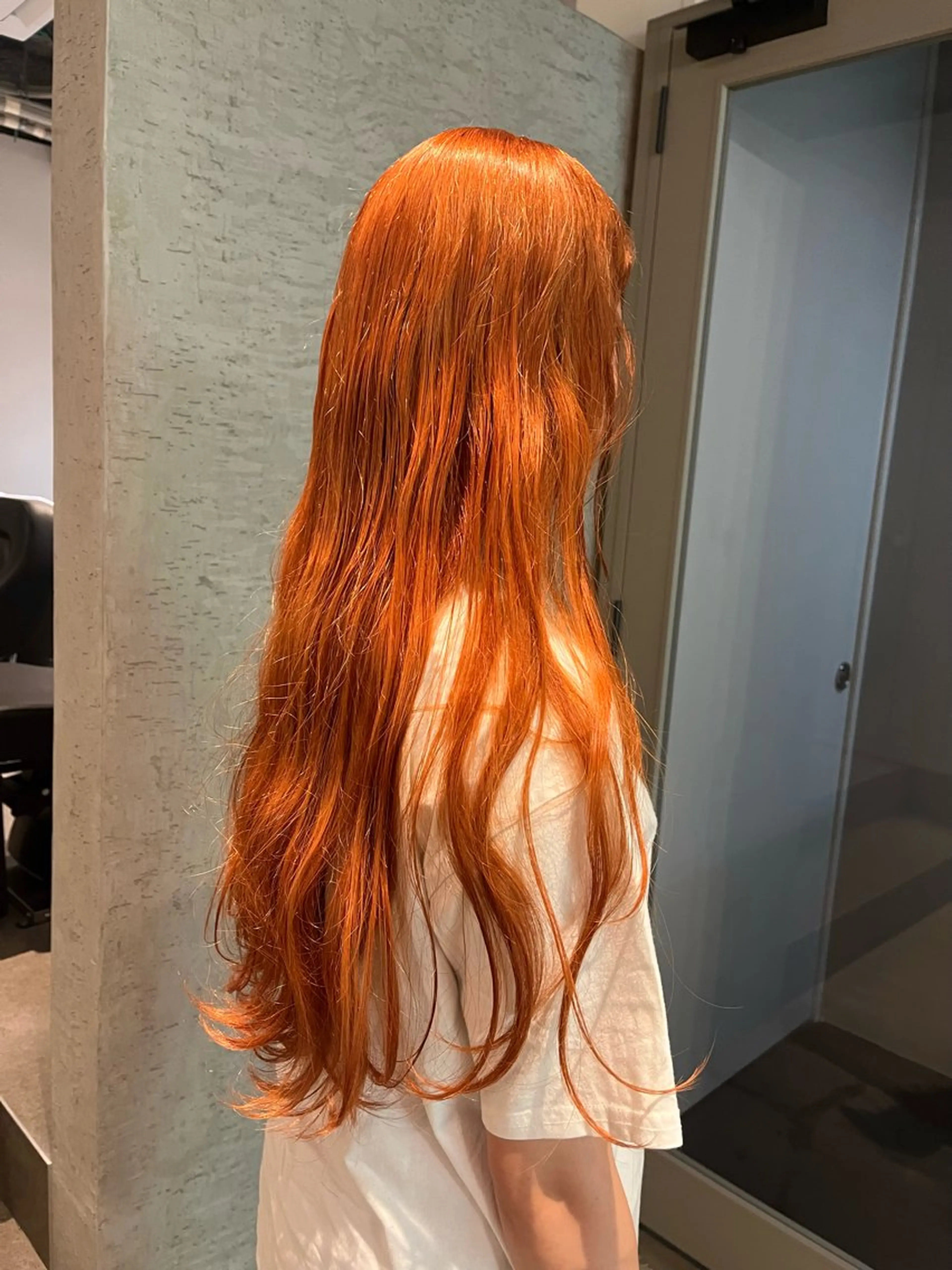 ロング ヘアカラー ハイトーン/髪質改善 ダブルカラー/名古屋のヘアスタイル