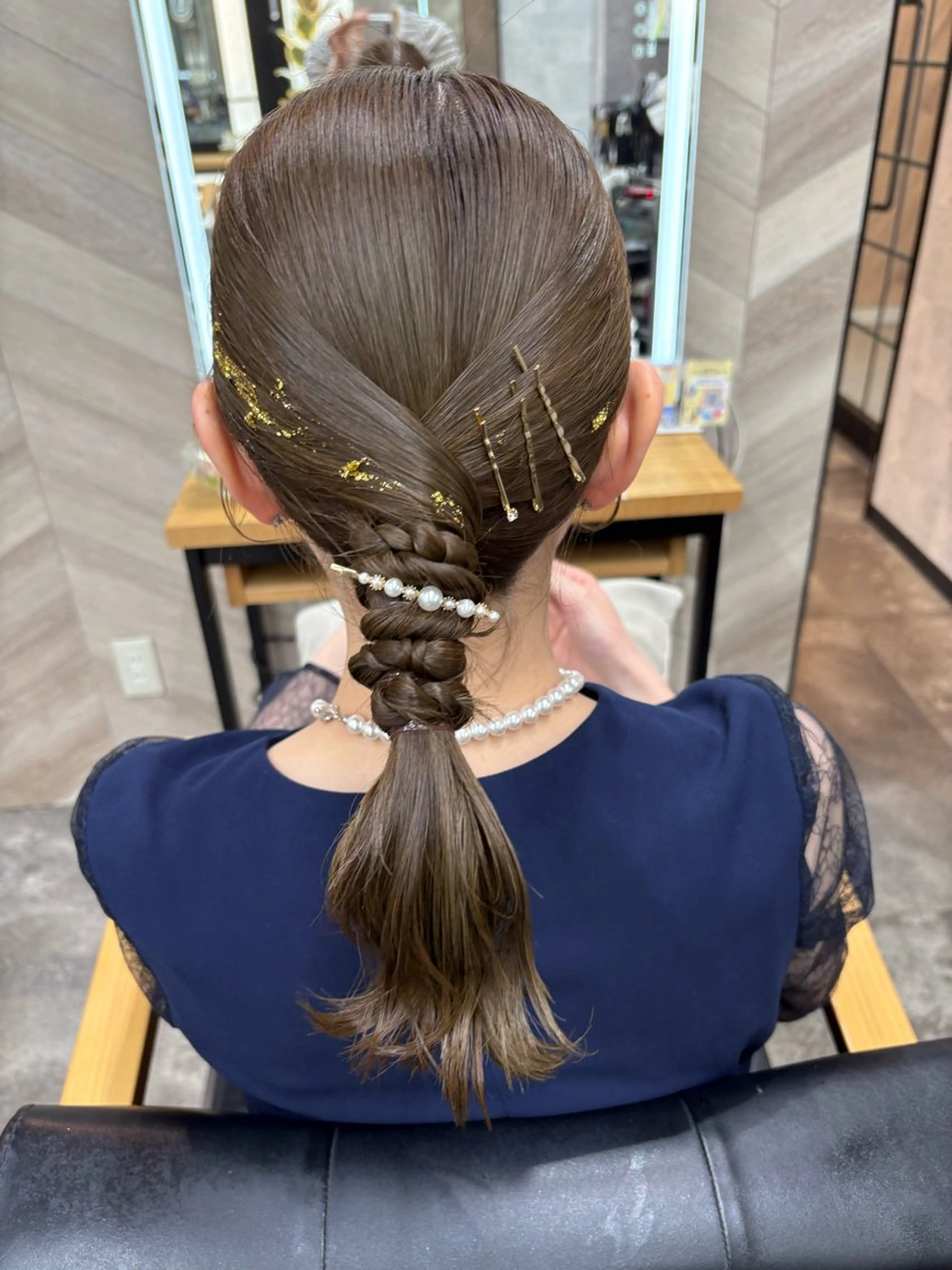 セミロング ヘアアレンジ ヘアセット SHANTi 飯塚 ヘアセット/髪質改善のヘアスタイル