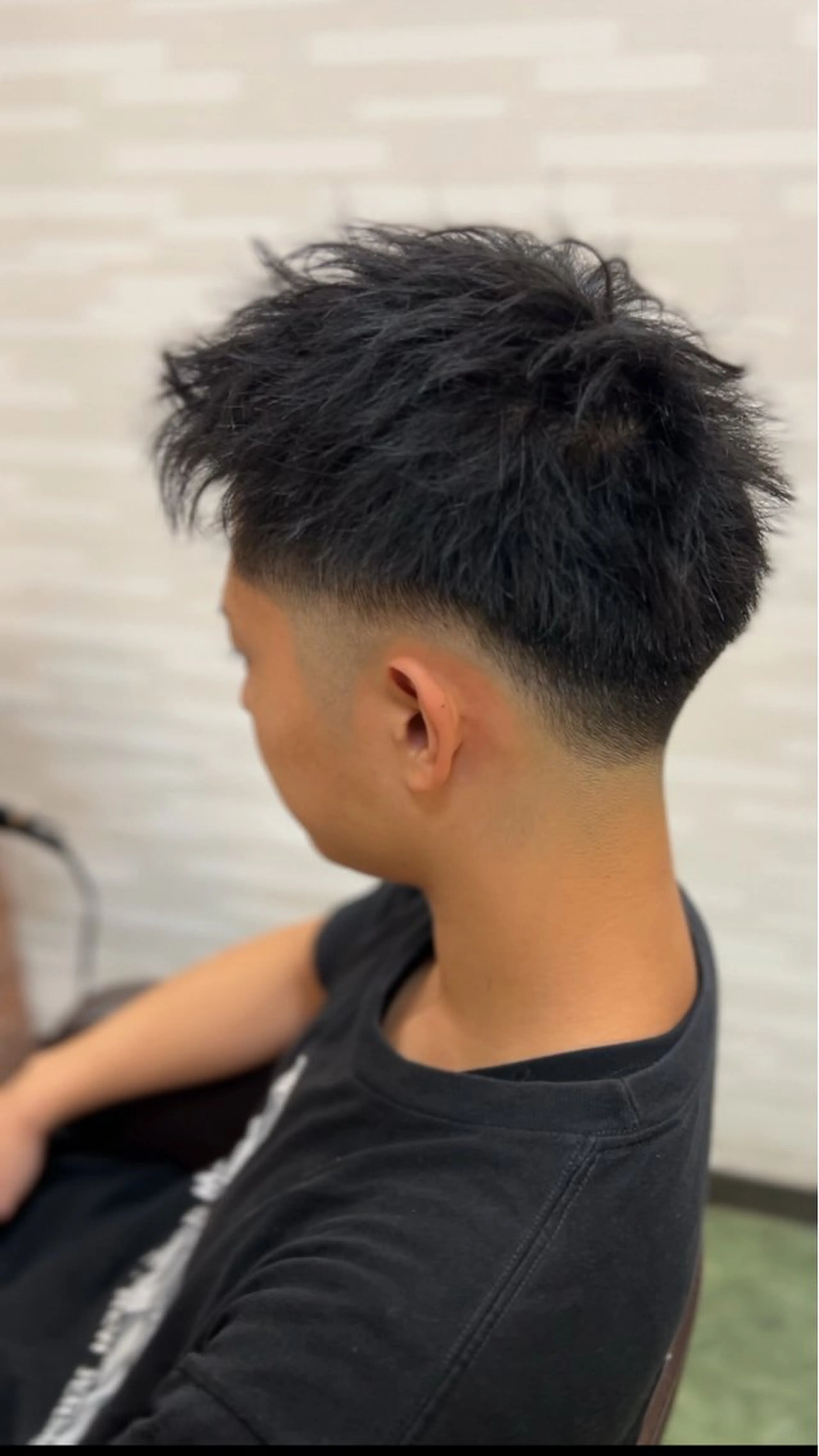 ショート メンズ フェードカット wiz志津・ユーカリが丘店所属・吉冨 幹太郎のヘアスタイル