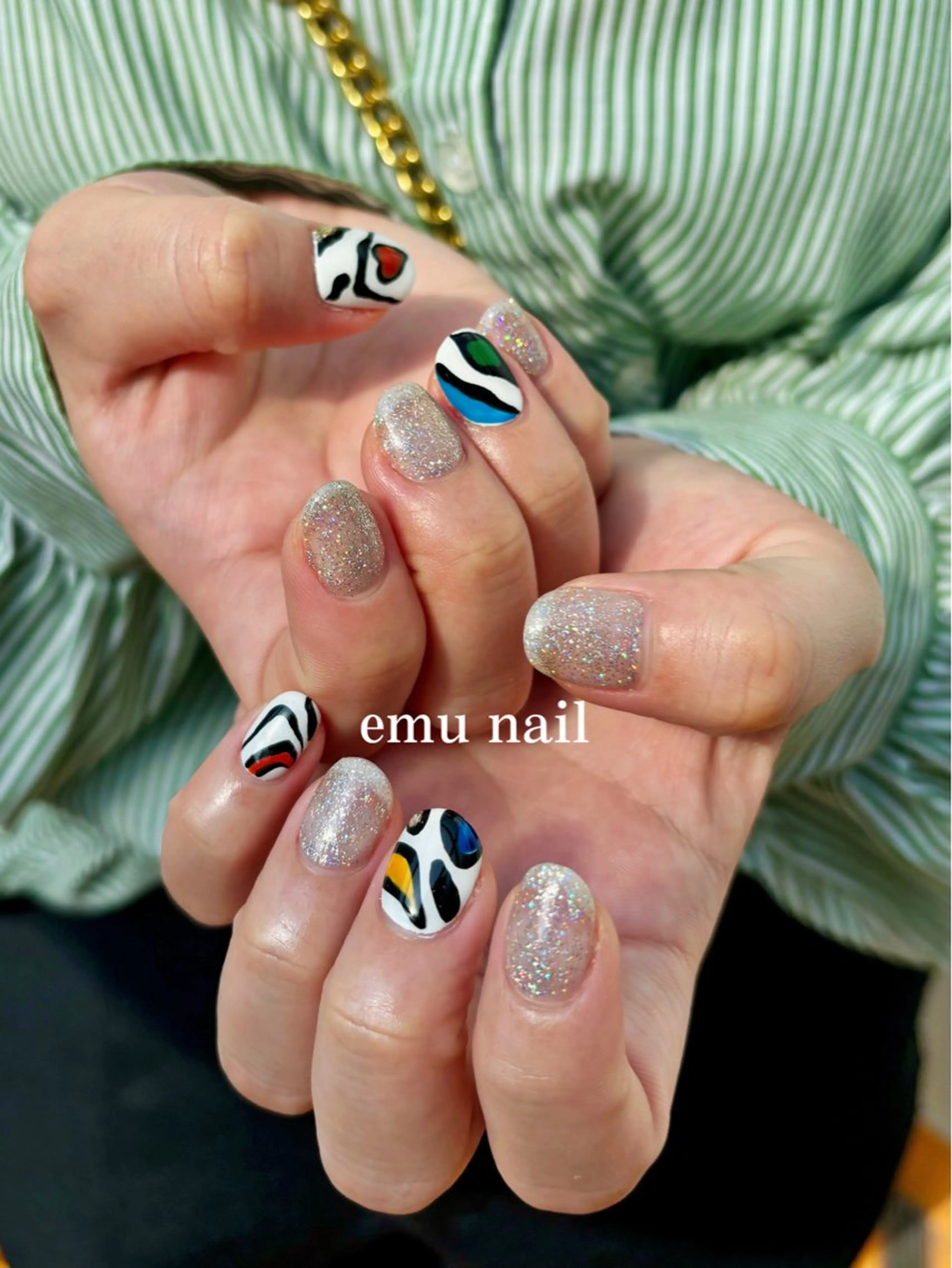 ネイル emu nail yuのネイルデザイン