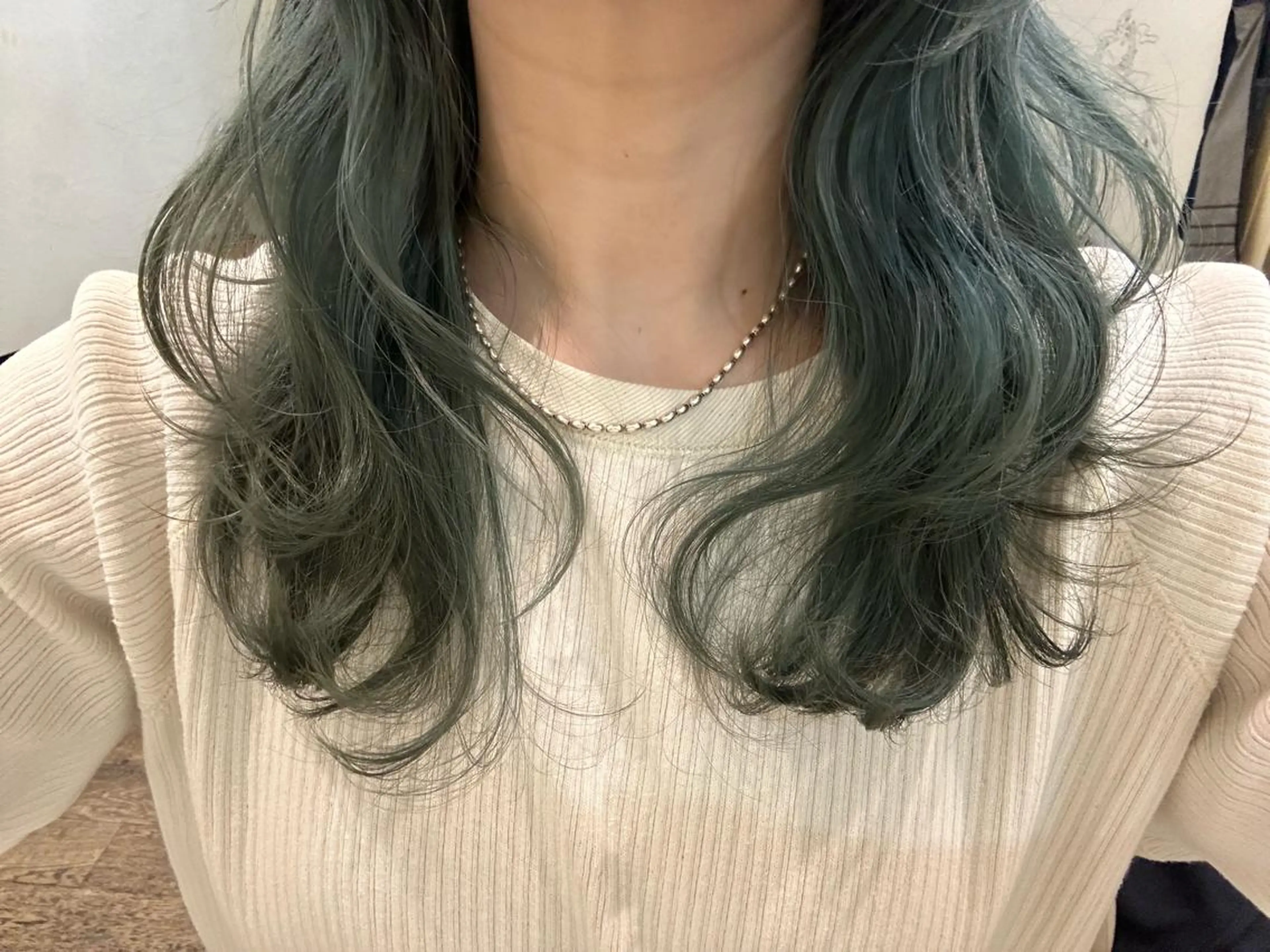 セミロング カラー HairMake bo:rl所属・武島 美優のヘアスタイル