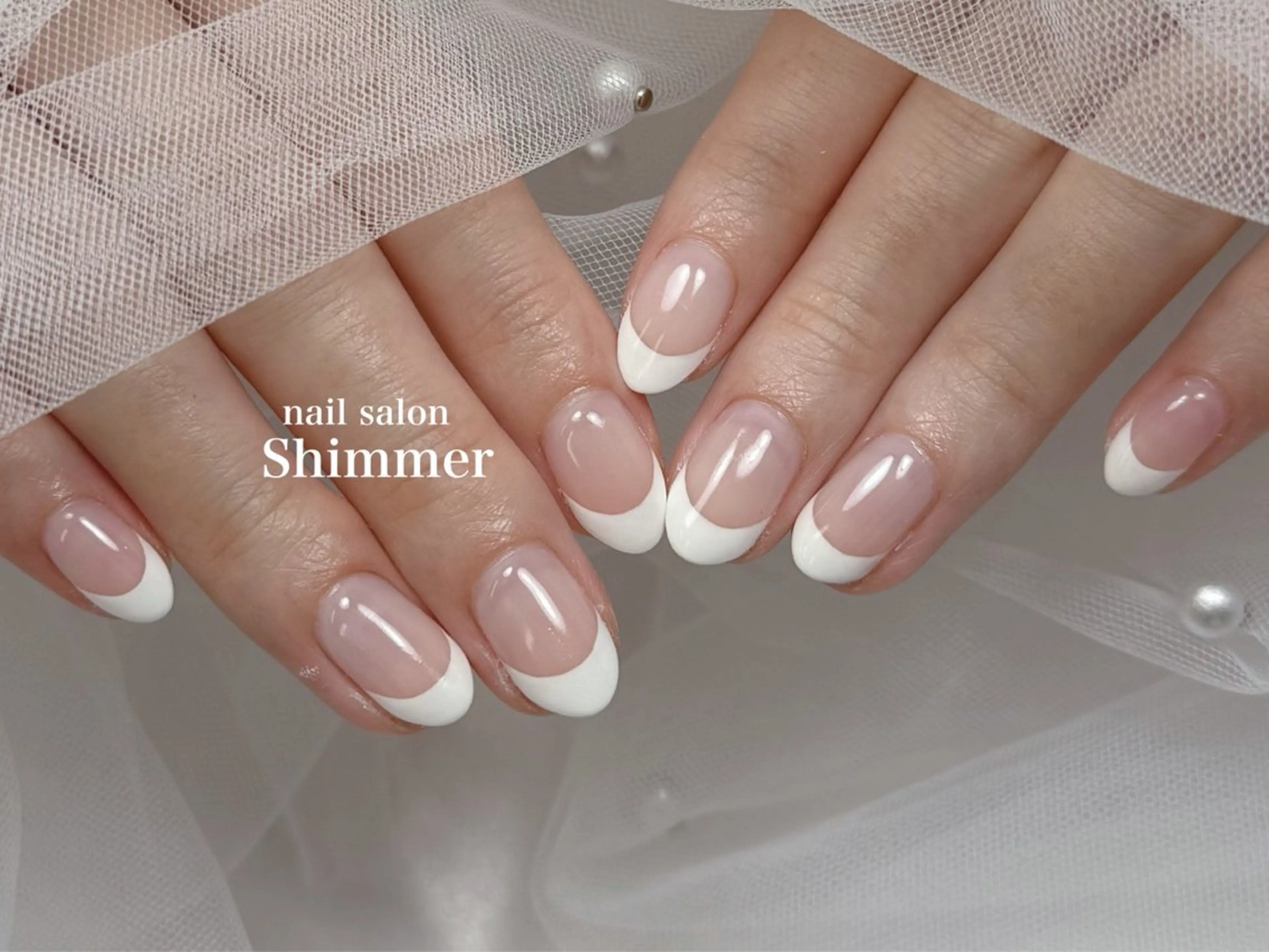 ネイル ハンドネイル Shimmer Risaのネイルデザイン