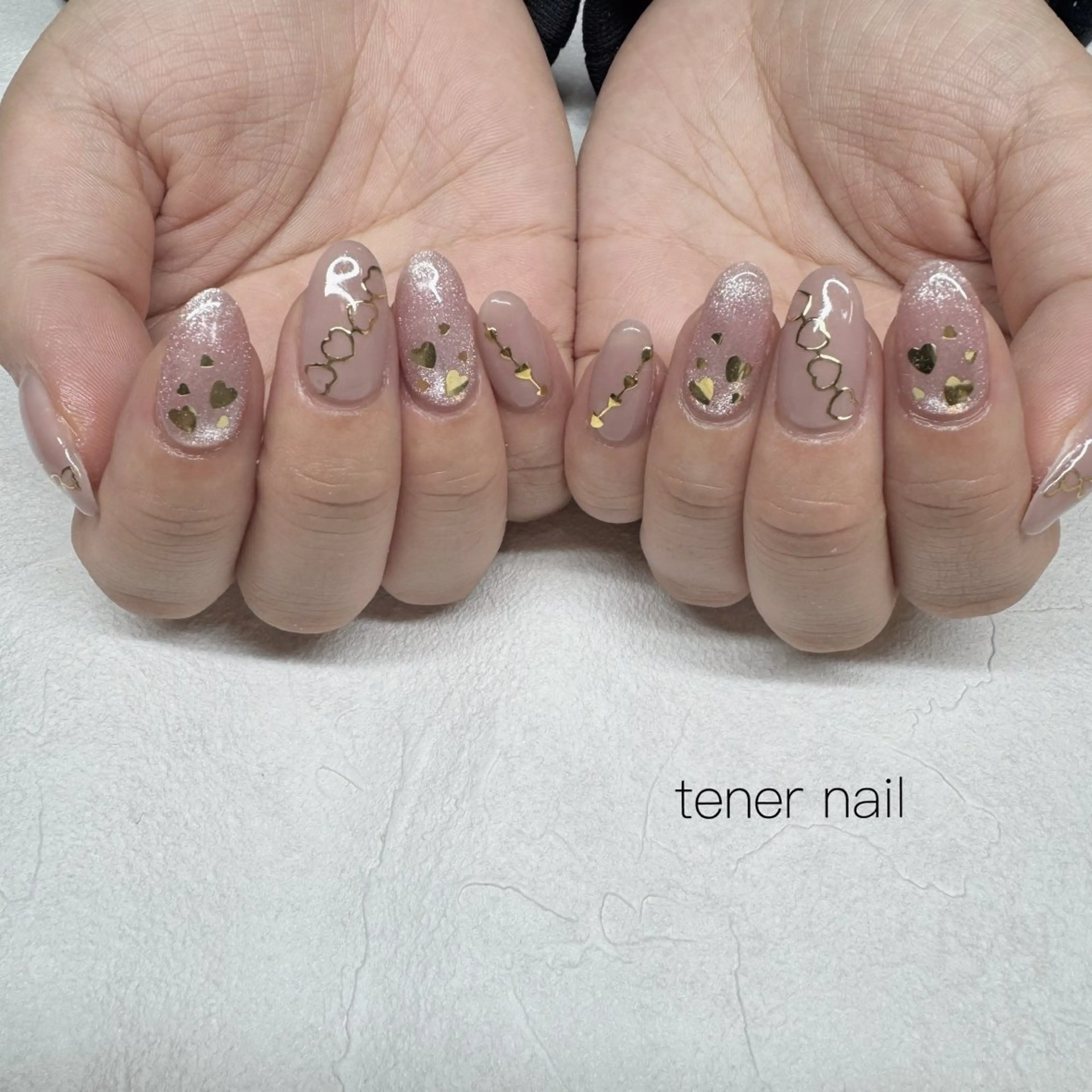ネイル バレンタイン ハンドネイル tener  nail  テネルネイル所属・テネルネイル tener nailのネイルデザイン