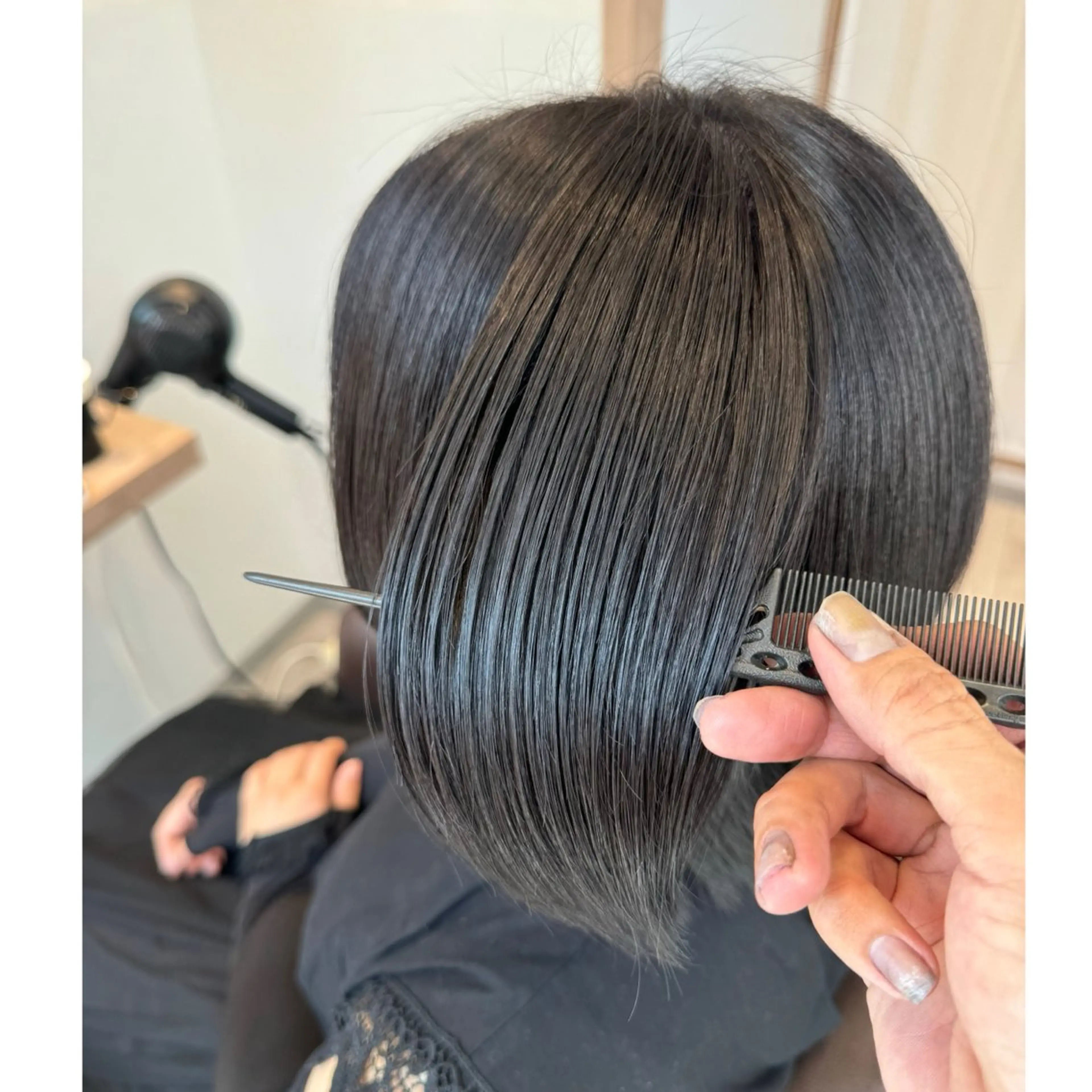 ミディアム 髪質改善 森 隆秀/韓国ヘアのヘアスタイル