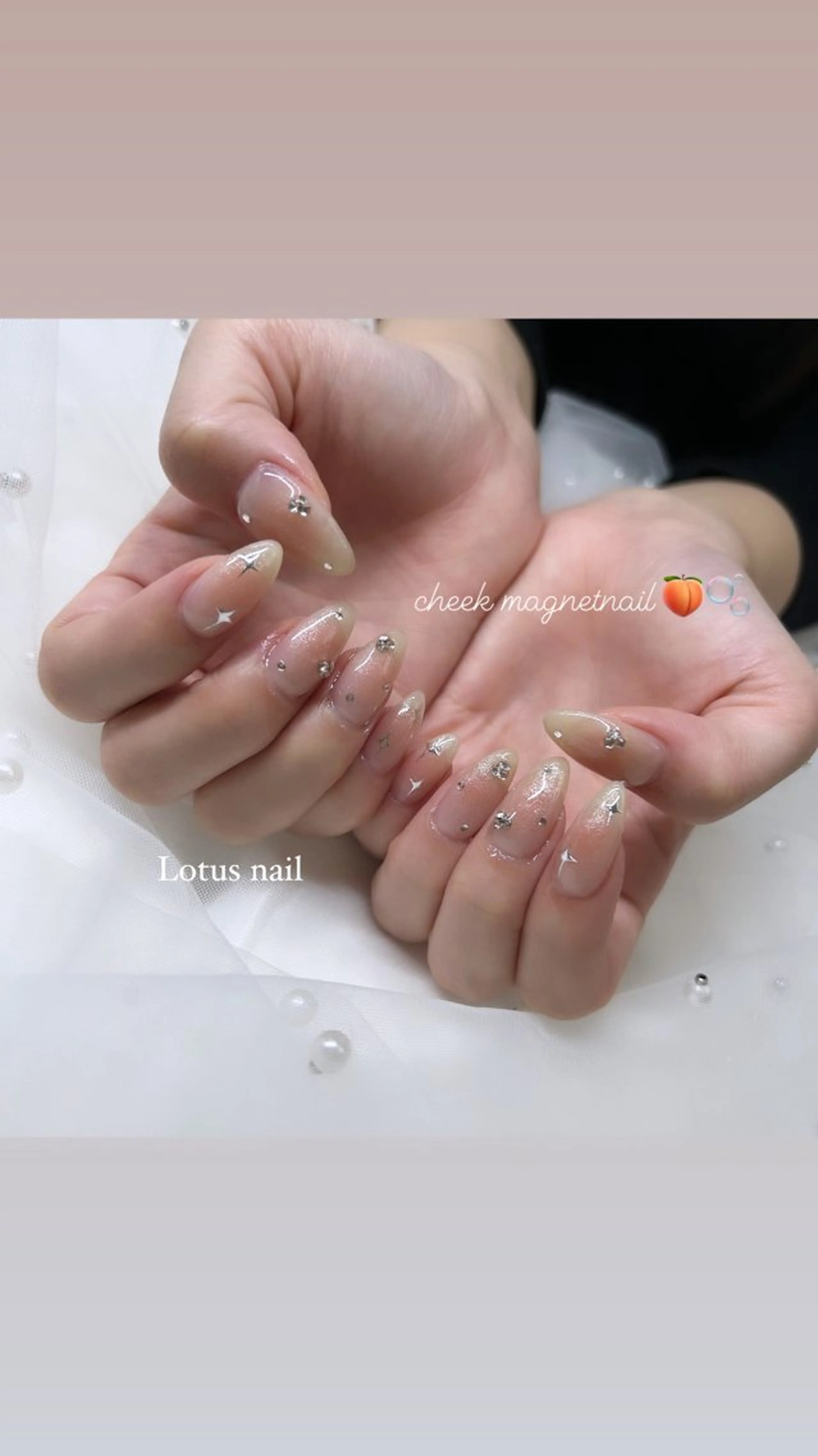 ネイル ハンドネイル privatesalon  Lotusnail所属・Lotus nailのネイルデザイン