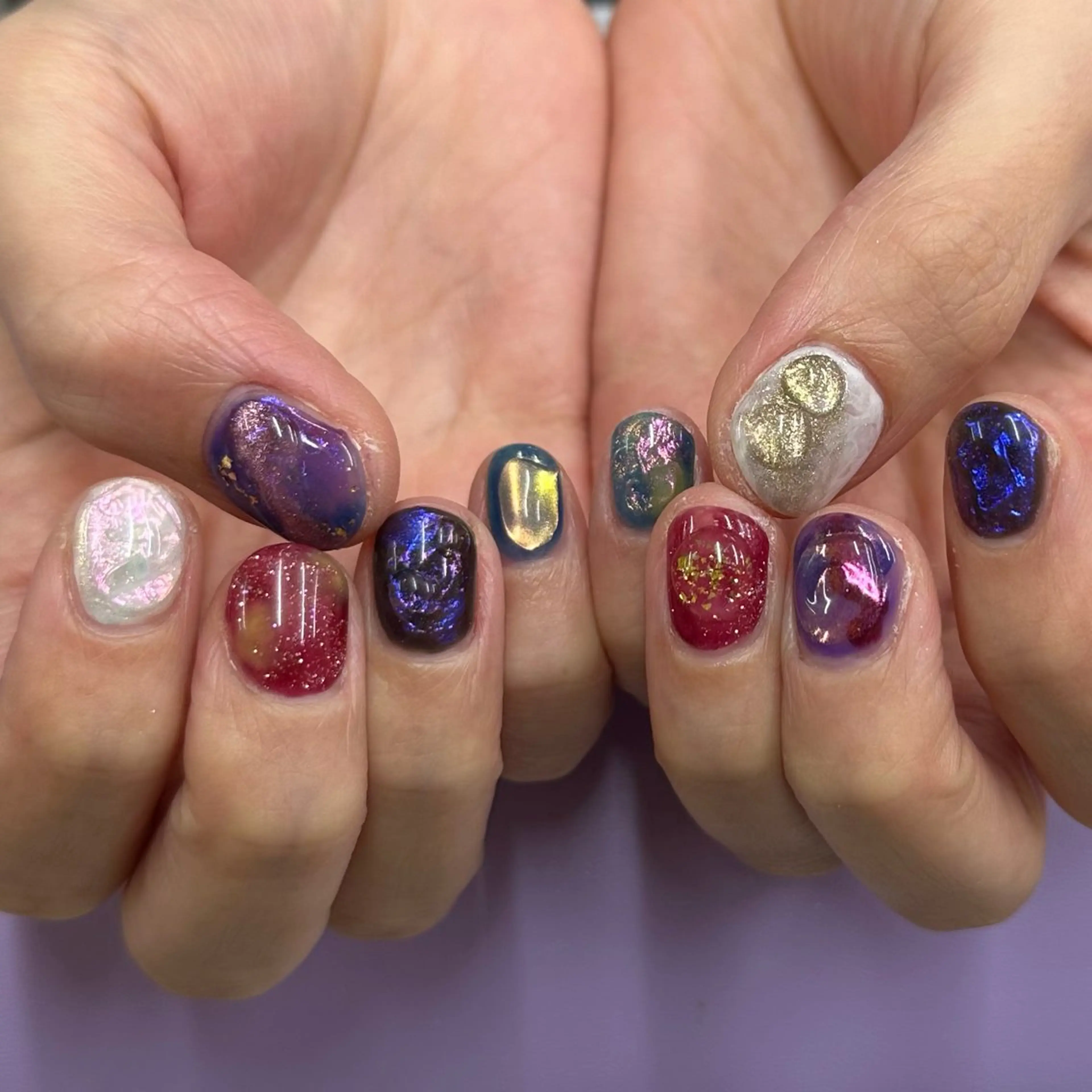 ネイル ハンドネイル フットネイル YukaRyu /個性派デザインのネイルデザイン