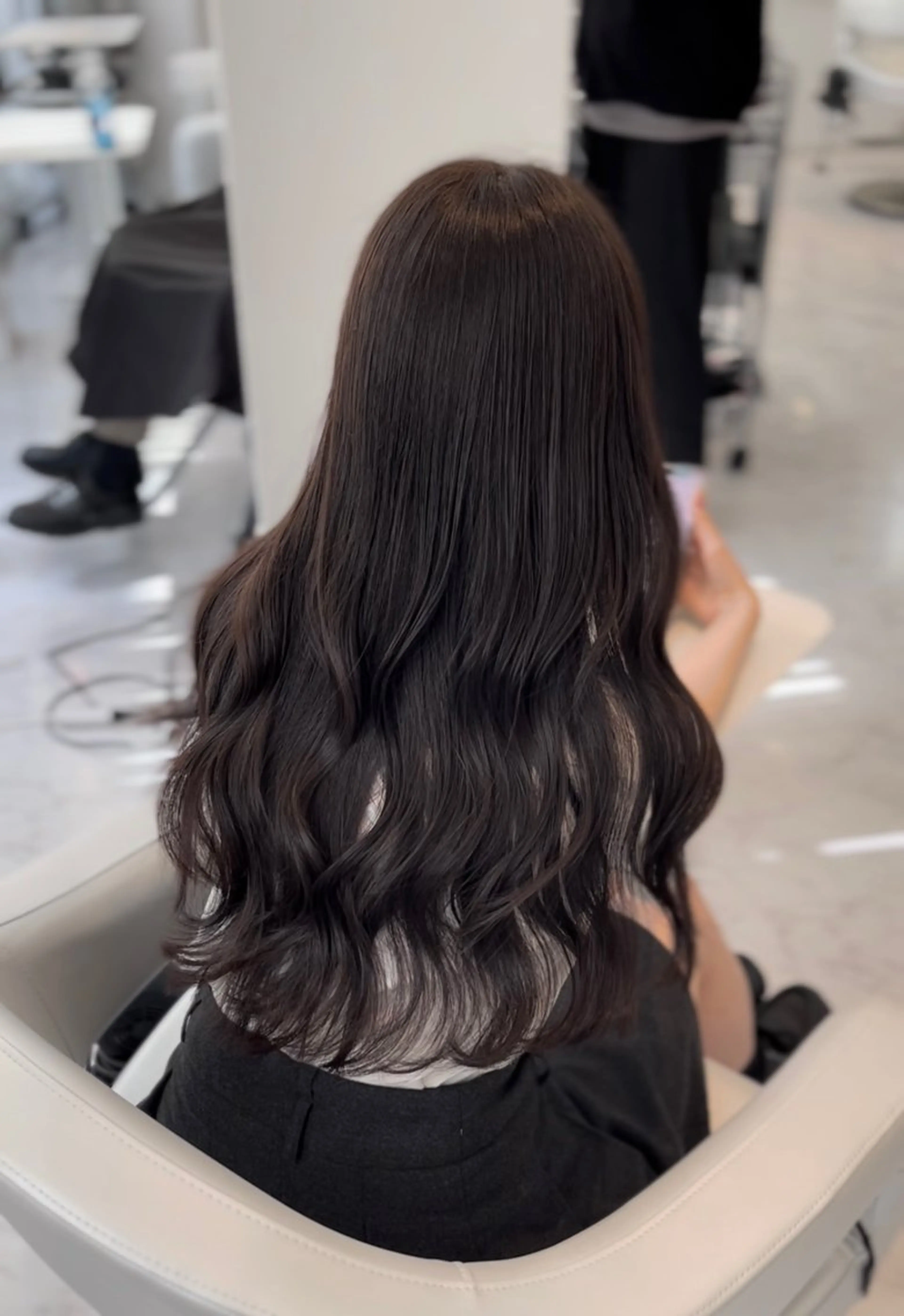 ロング カラー 石川 裕将のヘアスタイル