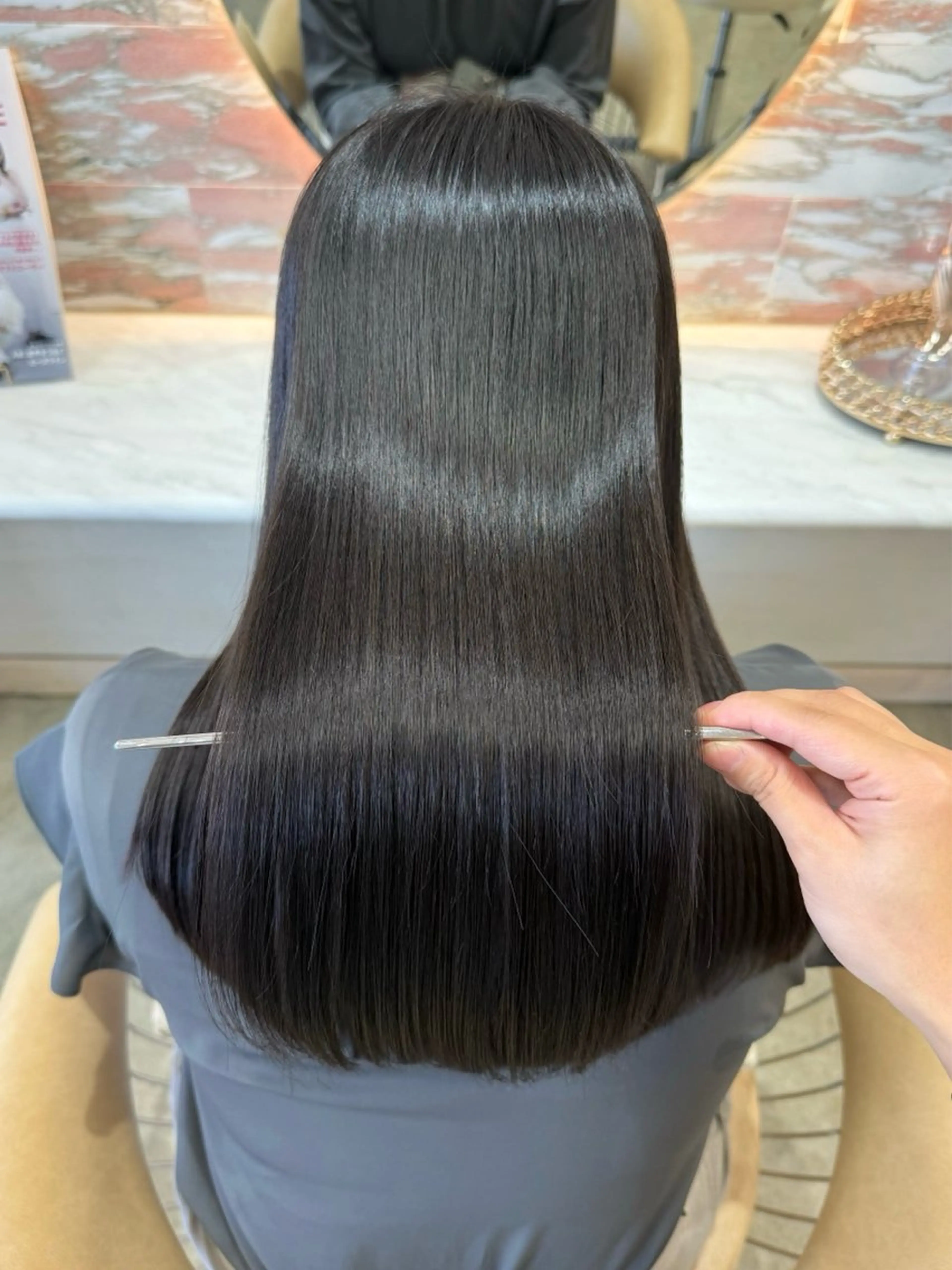 ゆうか ・髪質改善のヘアスタイル