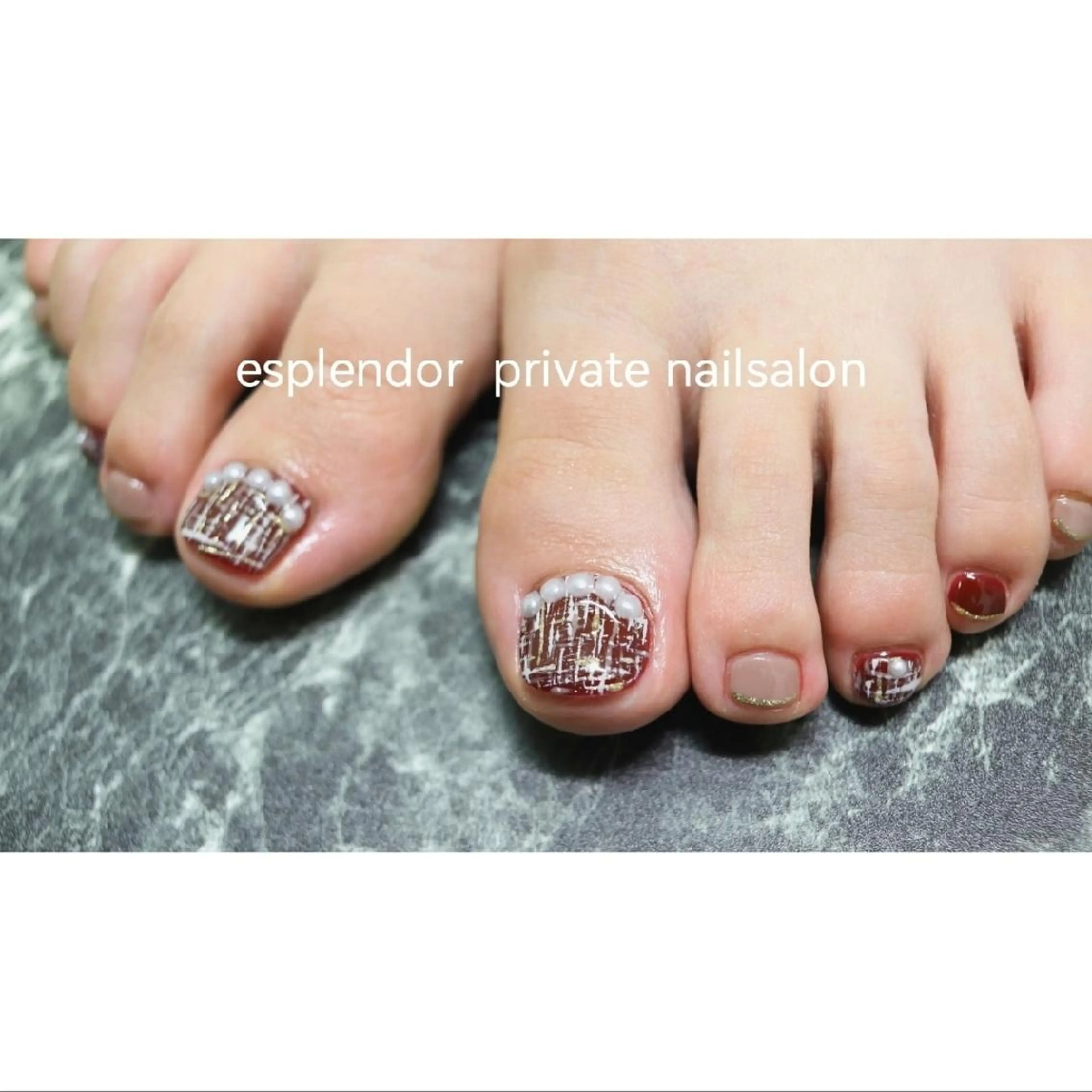 ネイル フットネイル esplendor  エスプレンドル所属・esplendor  エスプレンドルのネイルデザイン