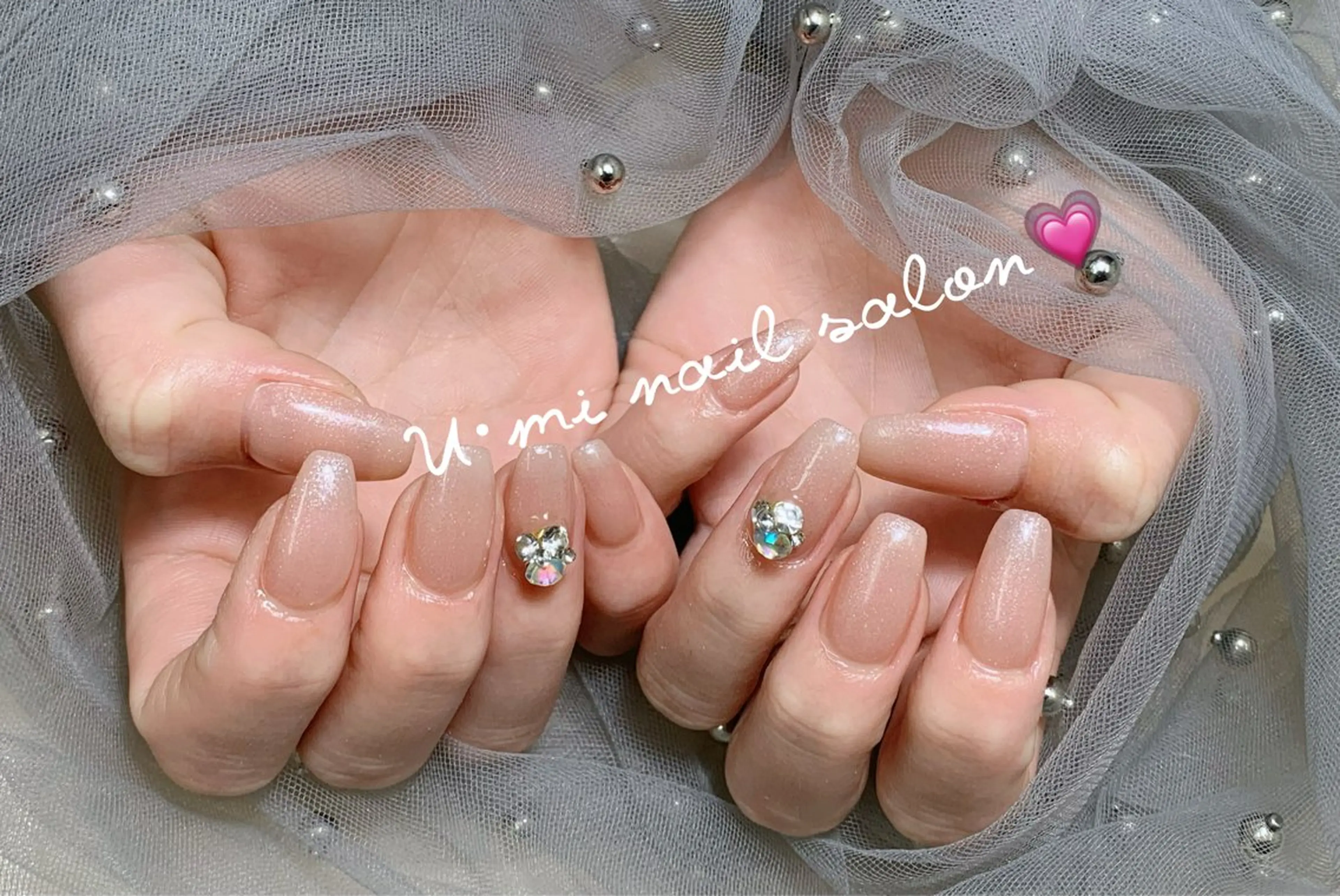 ネイル ワンカラーネイル ハンドネイル U·Mi nail salon所属・U·Mi 上野御徒町容のネイルデザイン