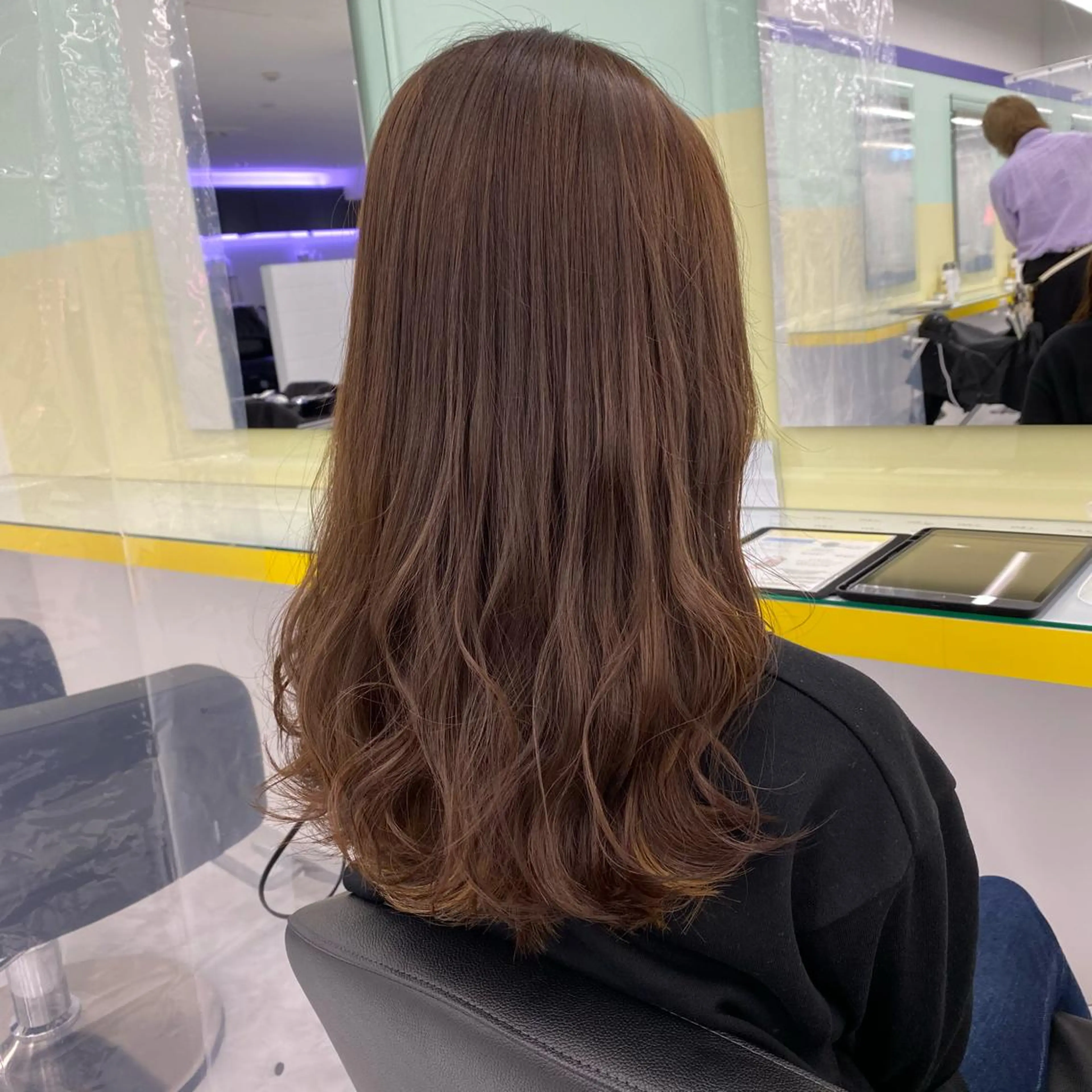 セミロング カラー GOTODAY shair salon 横浜mare店所属・透明感抜群カラー mai🍑♡のヘアスタイル