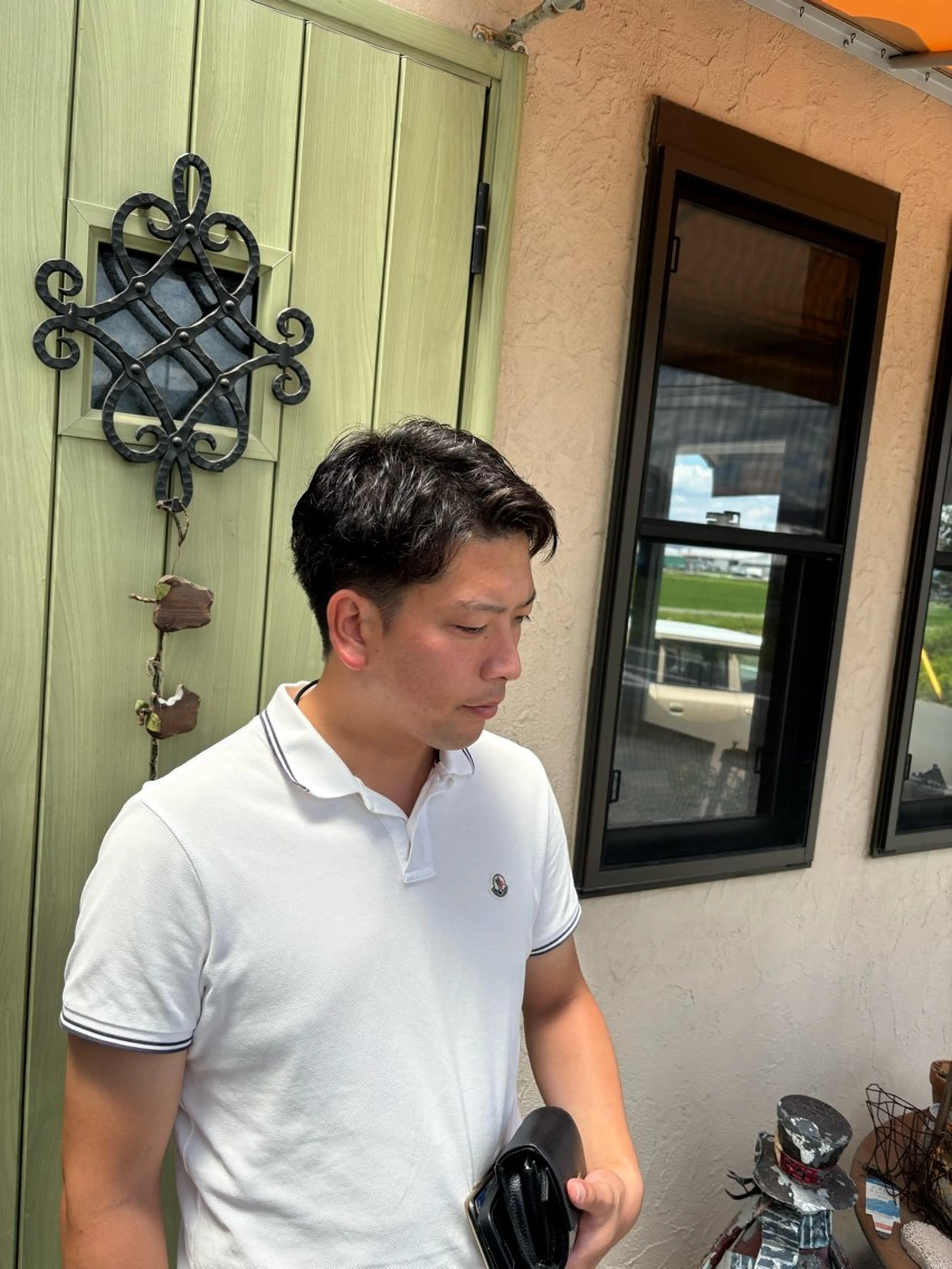 メンズカットの写真