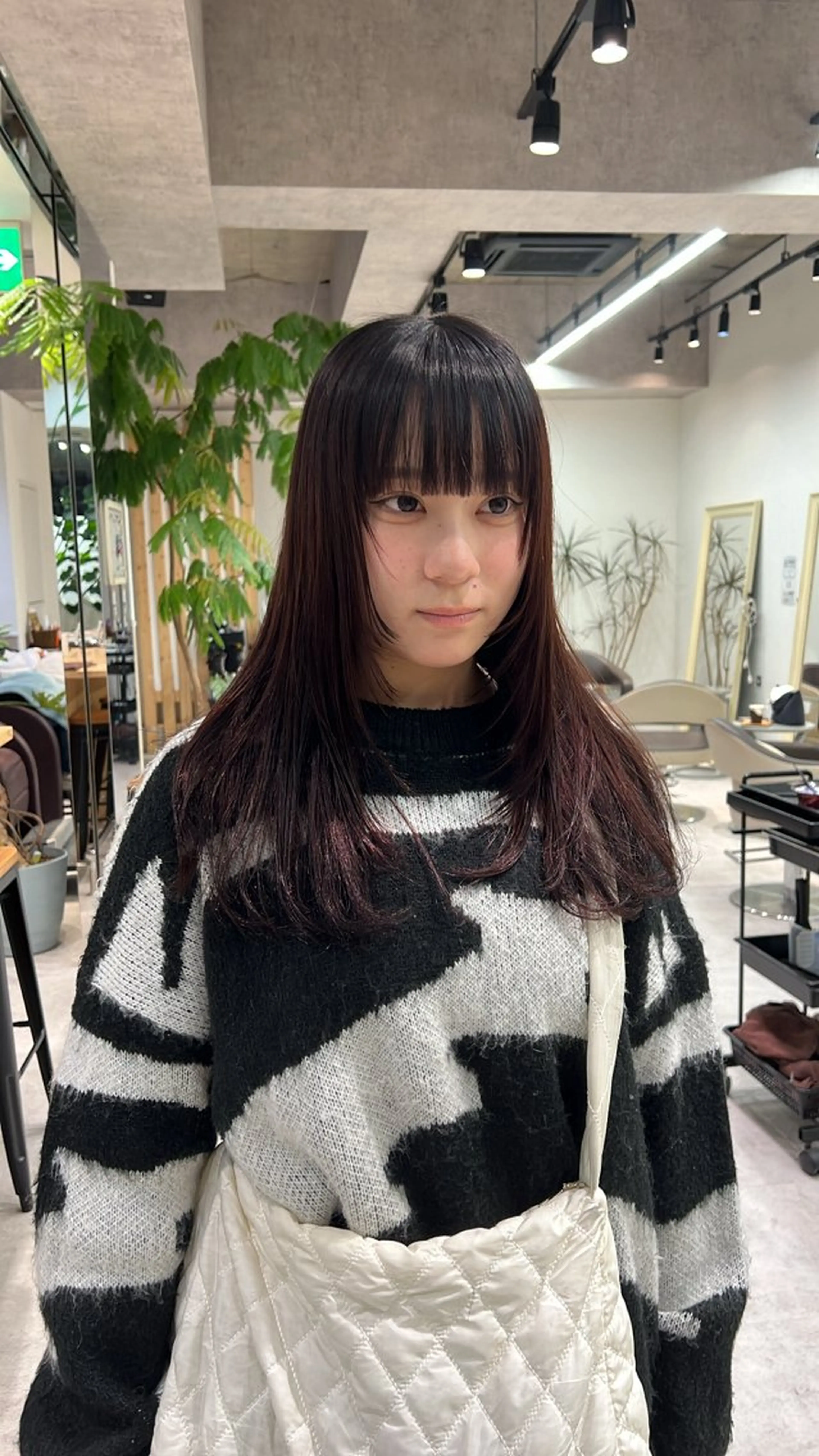 セミロング 顔まわりレイヤー 顔周りカット レイヤーカット カット 透明感カラー/ボブ / MARIE🍇のヘアスタイル